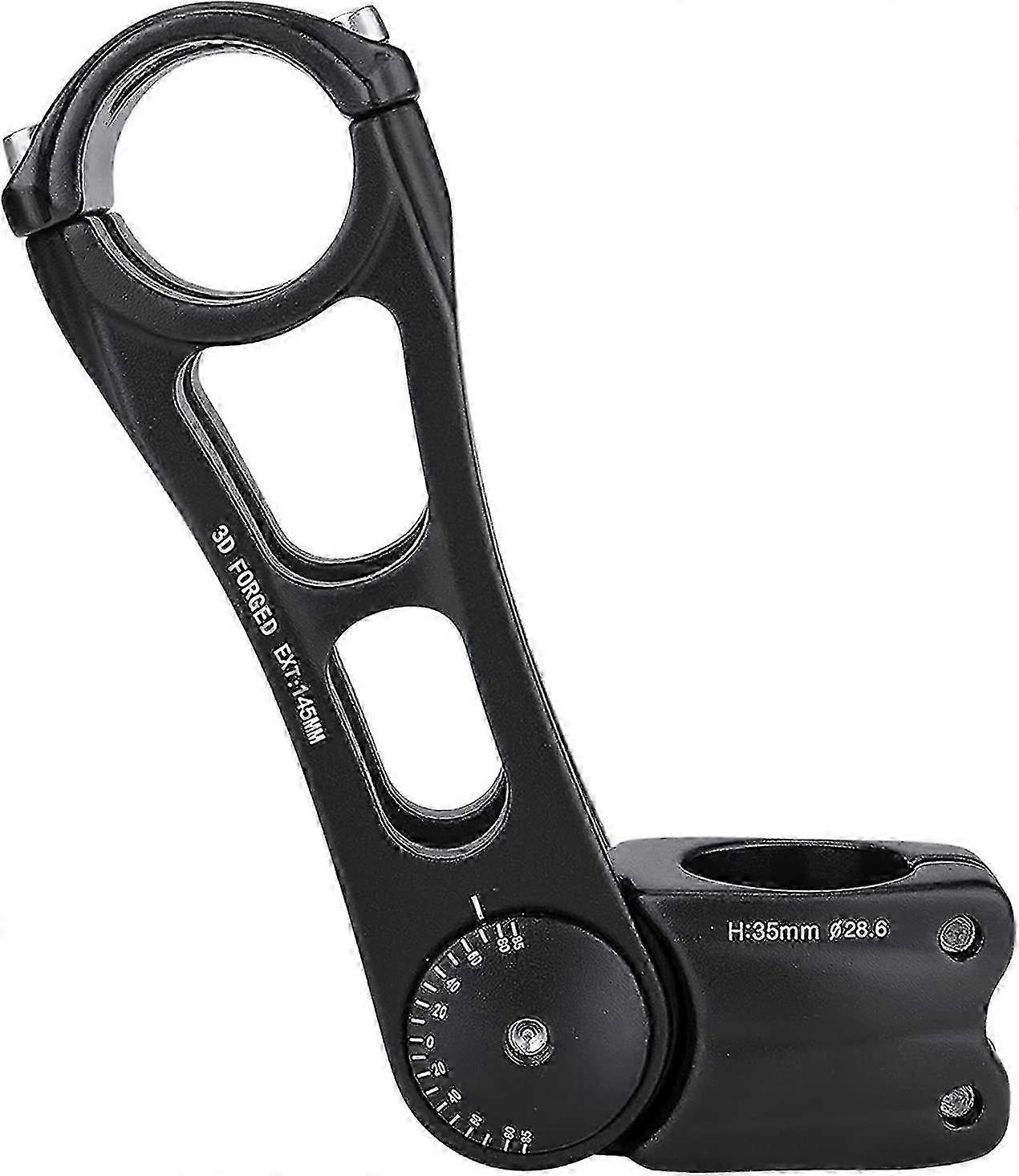Adjustable Mtb Stem 31.8mm 70 Degree - 90/110/145mm Bike Stem Riser For Handlebar