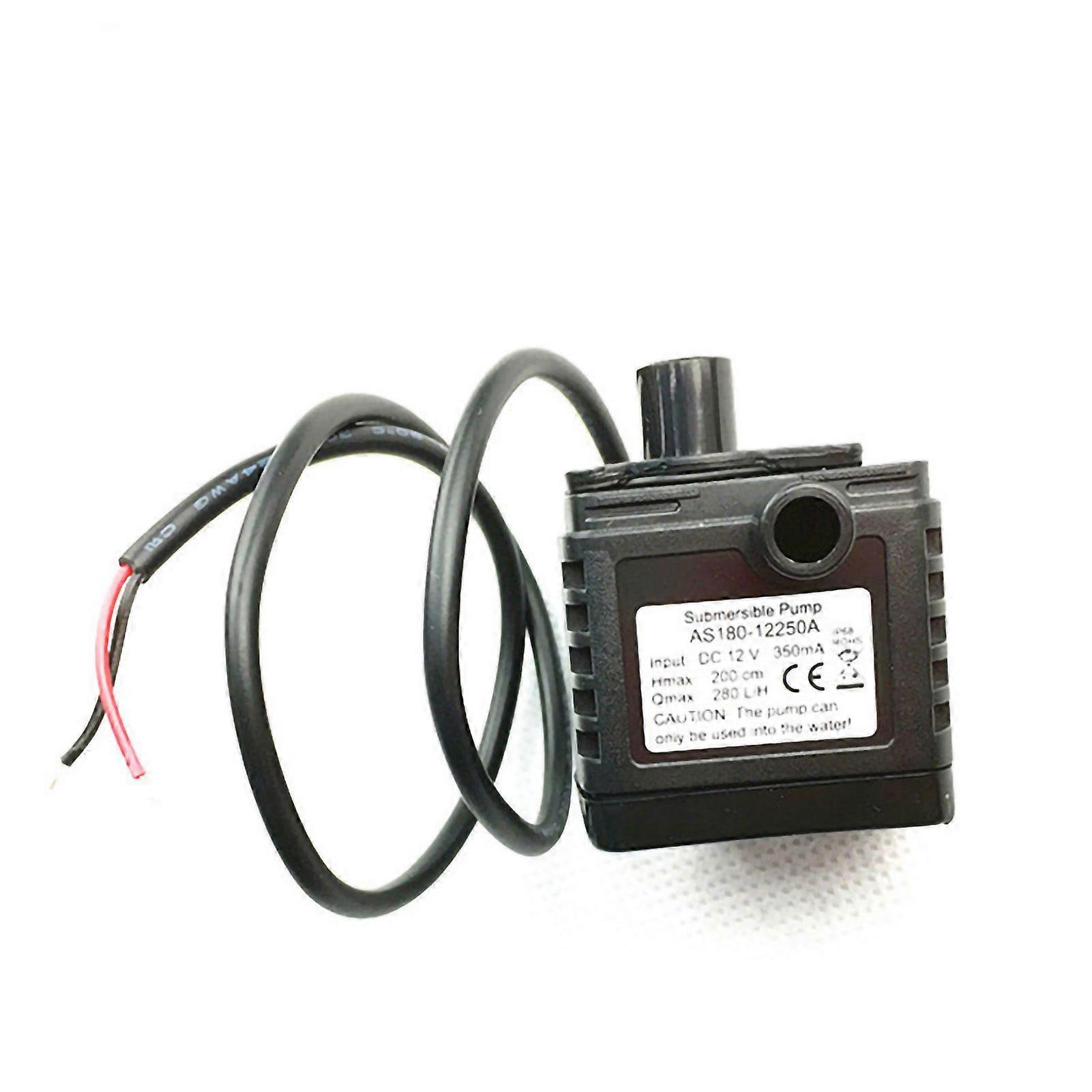 Haute qualité DC12V micro DC pompe à eau sans balais réservoir de poisson hydroponie silencieux