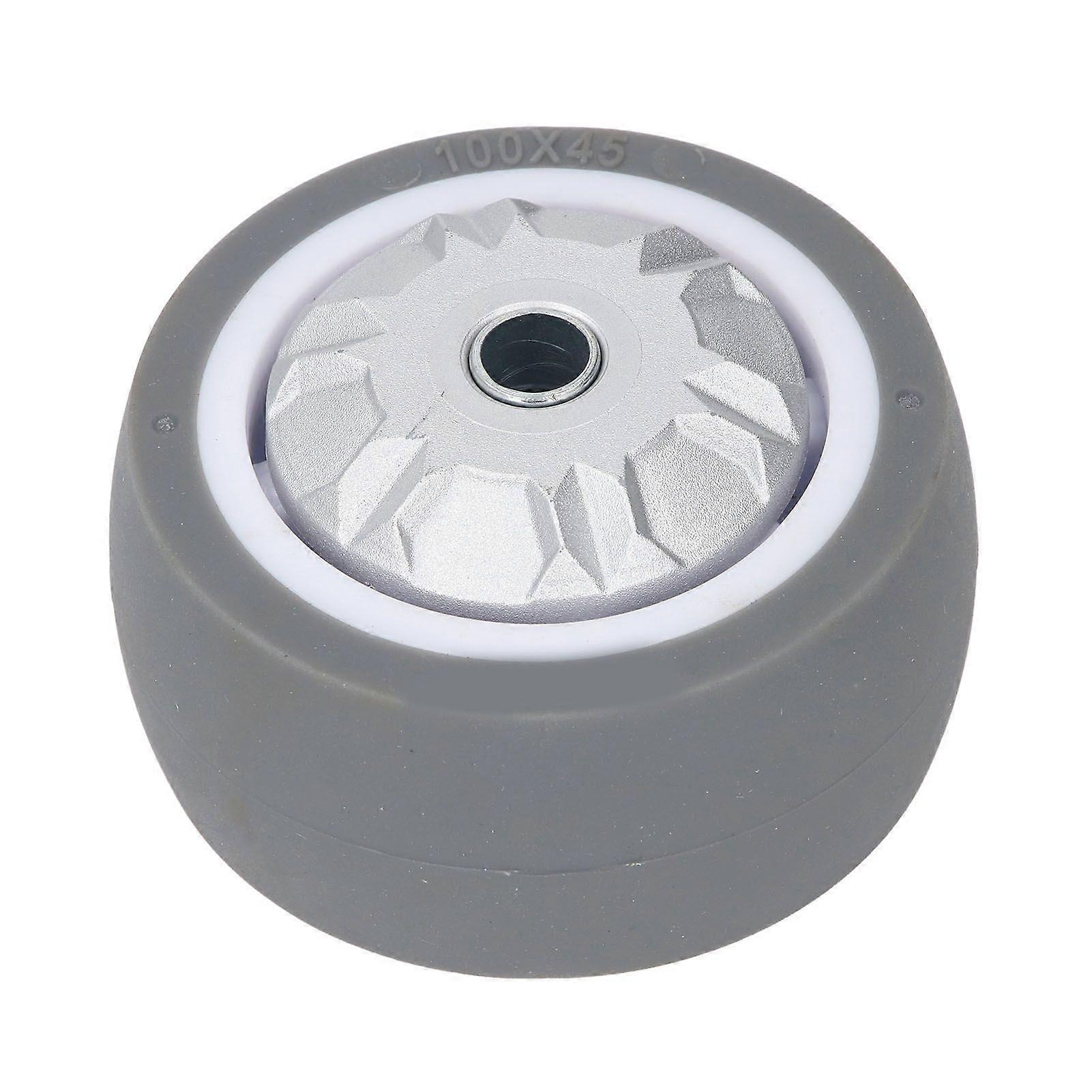 高品質の4インチTPRラバーソリッドキャスター耐摩耗性サイレントキャスター