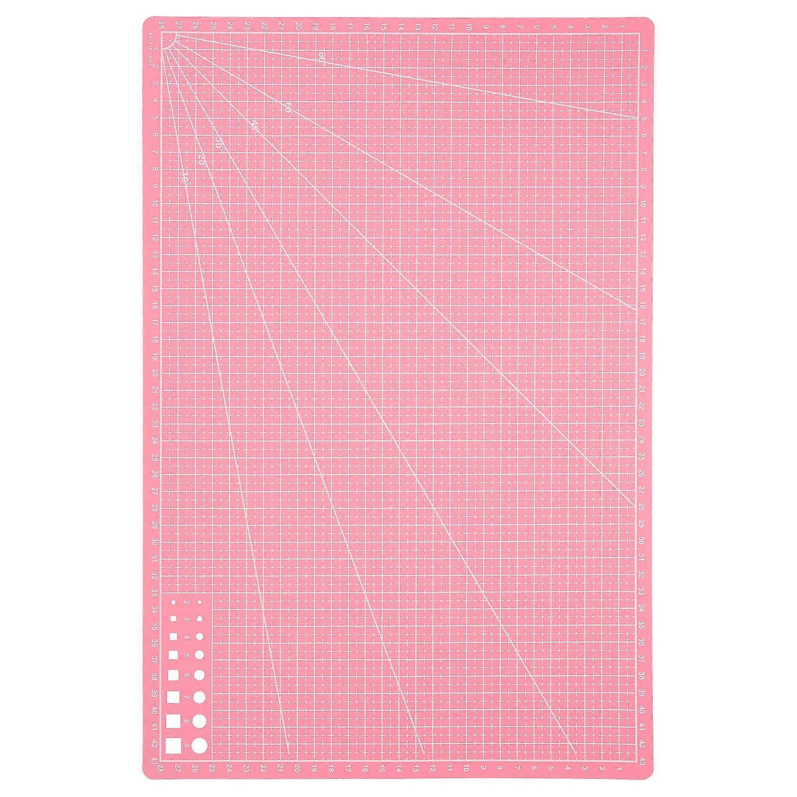 Double Sided Non Slip Cutting Mat for Crafts, Engraving & Paper Cutting – Reusable DIY Crafting Pad for Scrapbooking & Sewing Projects