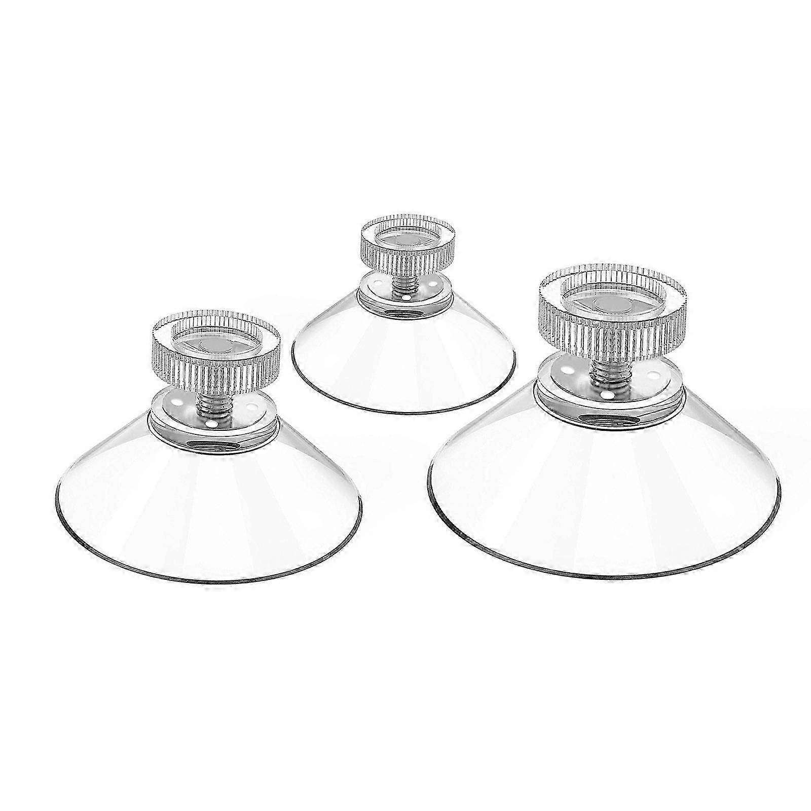 M4スクリューロッドローレットフック付き10x強力なサクションカップクリアキッチンガラスACC