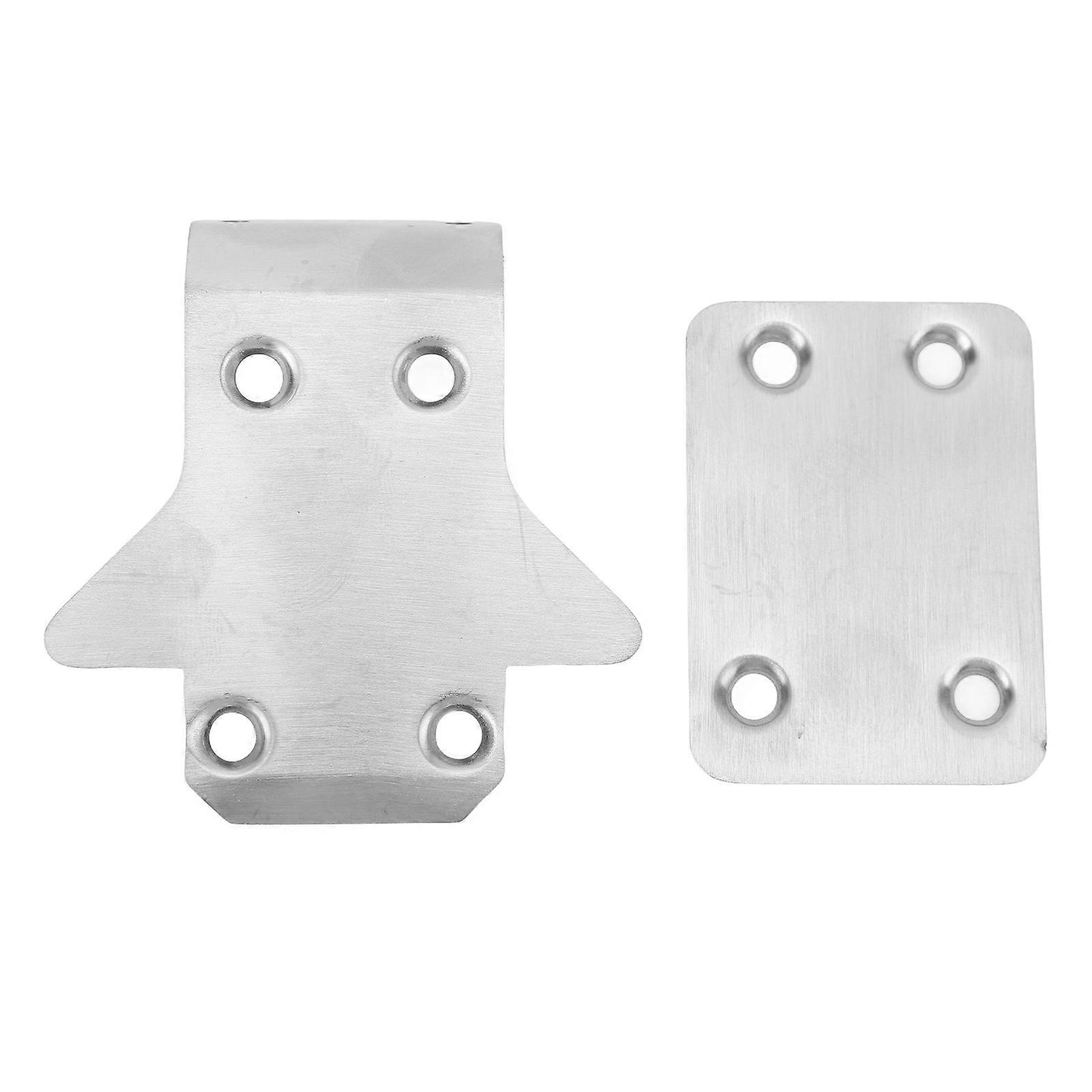 2Pcs Professional Stainless Steel RC Chassis Guards for KYOSHO MP10 MP9E RC Car