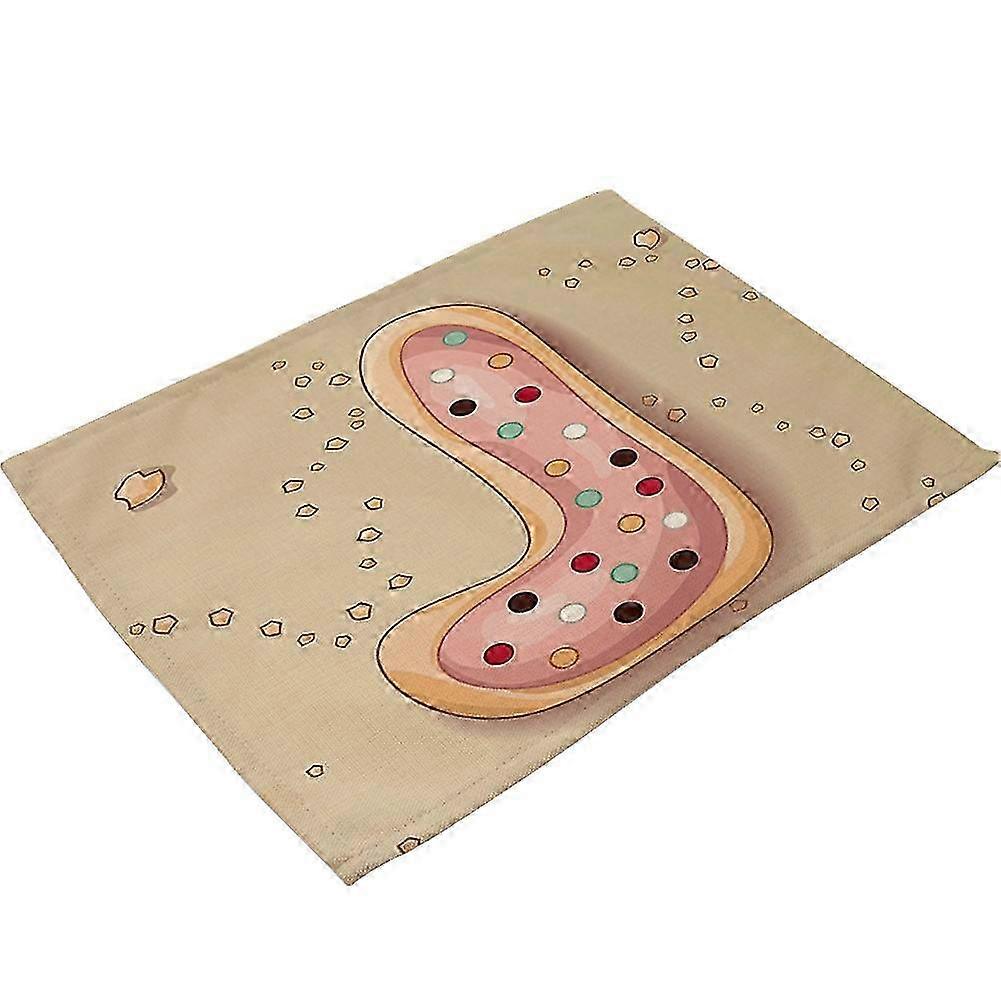 Uniquely Designed Delicate Environmental and Safe Cotton Linen Adiabatic Placemat Suitable for Various Uses