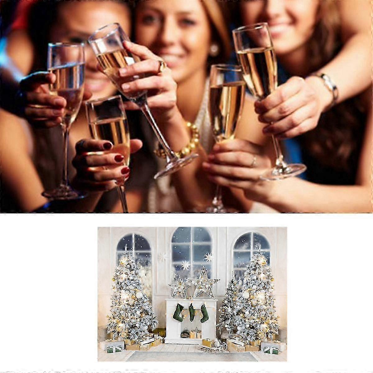 210x150cmクリスマス背景布雪の結晶パーティーの装飾休日の子供の写真の背景