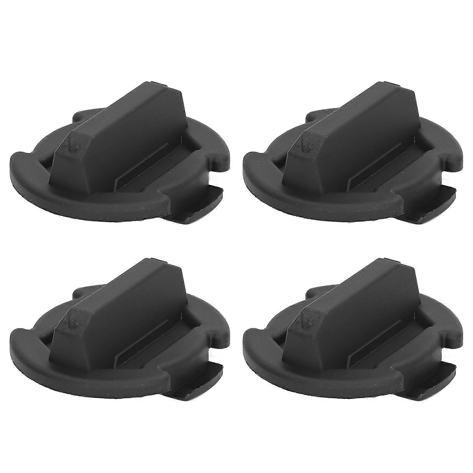 4PCs Black Floor Drain Plug Twist Good Sealing Replacement for Polaris RZR General