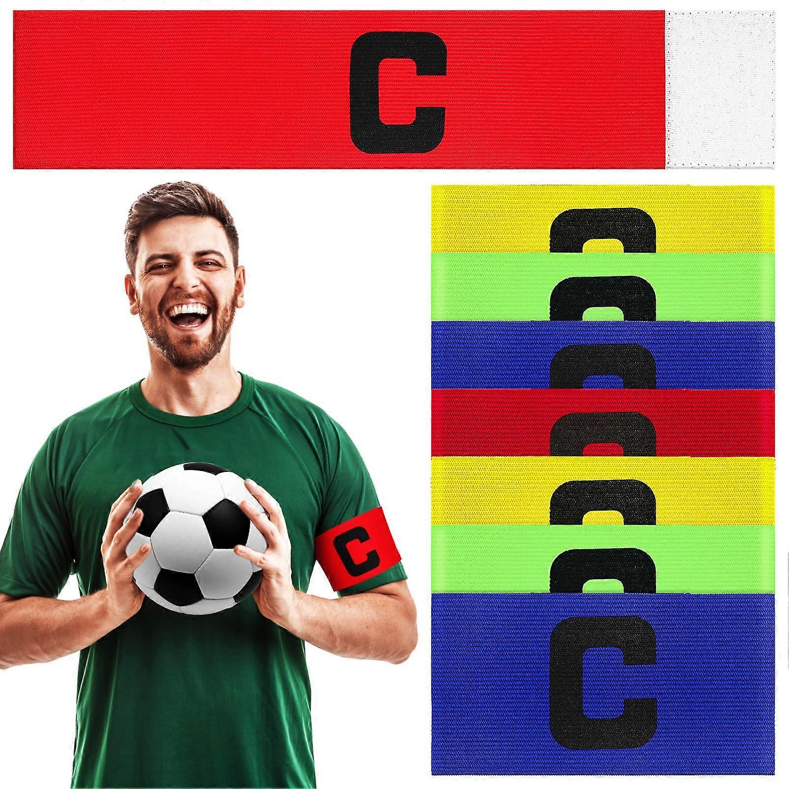 Captain's armbands For Football 8piece set Multipurpose Sports captain's armbands For And Adults Comfortable Breathable
