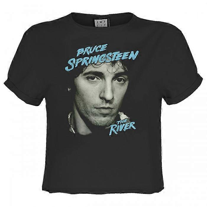 Amplified Womens/Ladies The River Bruce Springsteen Crop Top
