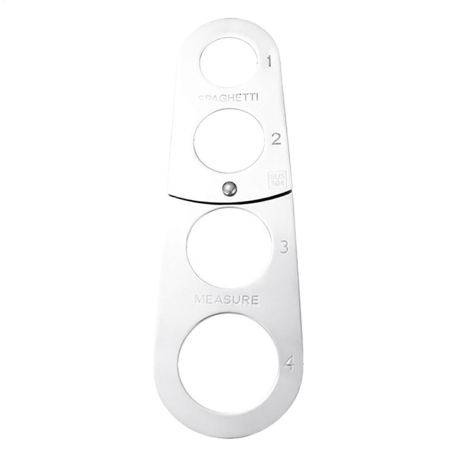 Kitchen Spaghetti Pasta Knife and Measuring Tool, Foldable Design for Accurate Portion Control and Quick Measurement