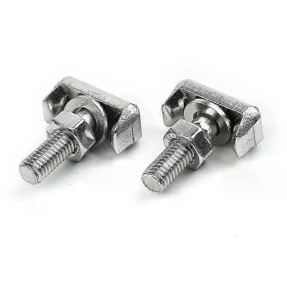 Connectors 2pcs T-Bolts Suitable for  Cadillac 2014-07 Part Replace Spare Terminal 64740 6X0915138 2pcs Attachment Battery