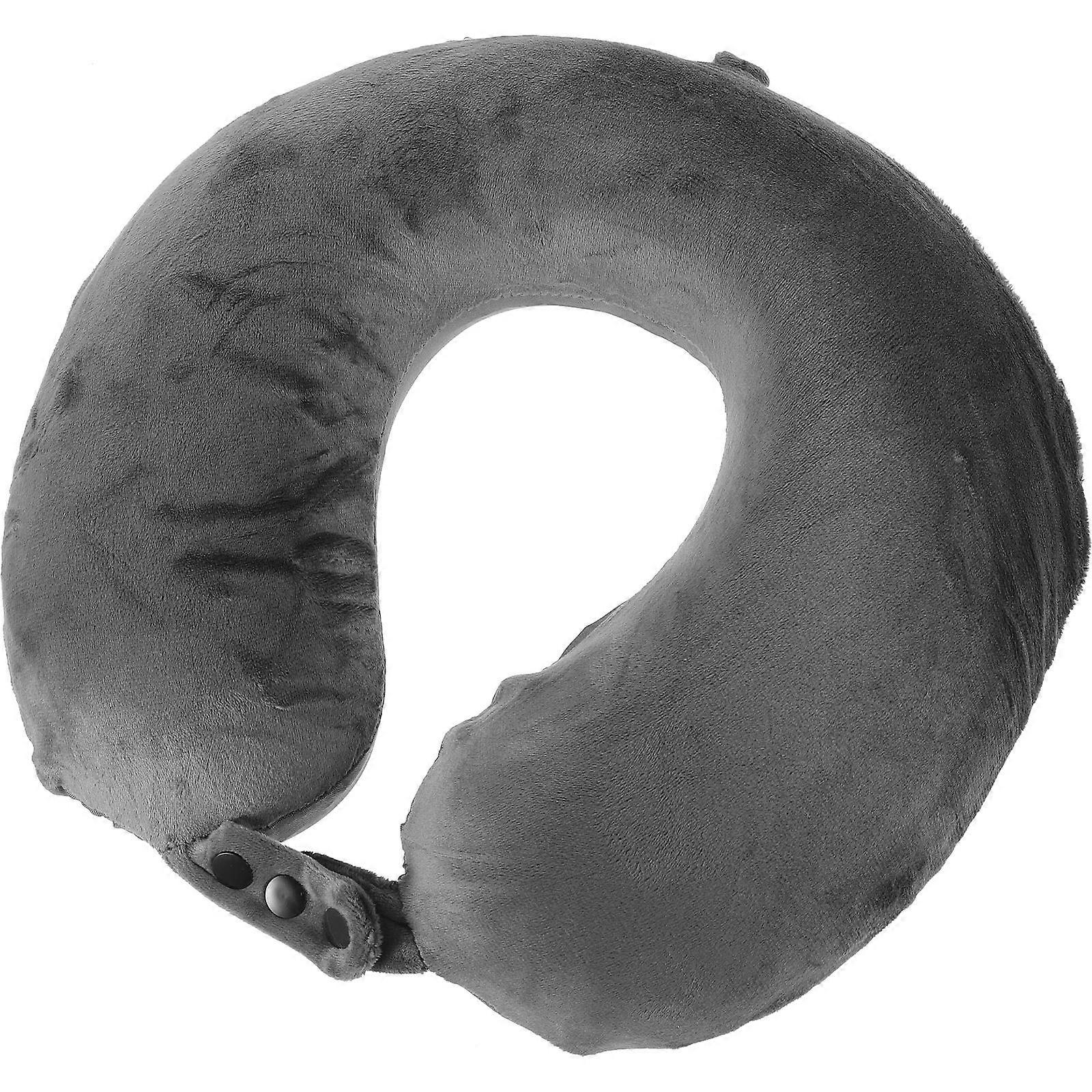 U Shaped Cervical Neck Pillow Memory Foam Travel Portable Comfortable Ergonomic Design for Car Office Home Use Relief