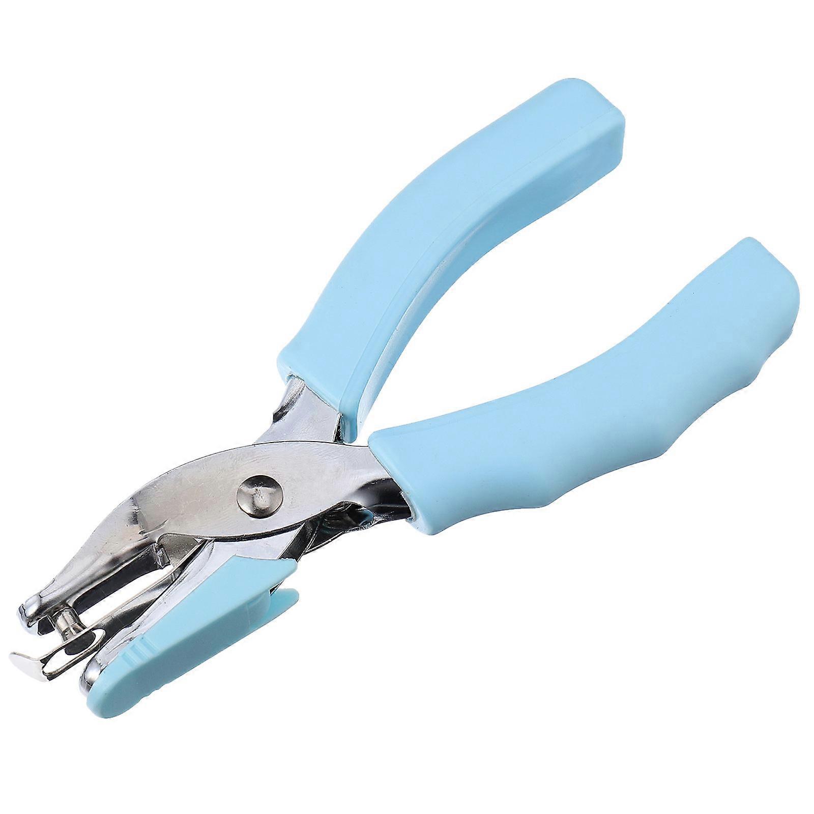 Punch Pliers Press Punch Pliers Rubber Hole Punching Material Processing Tpe Anti Slip Handle 1Pack