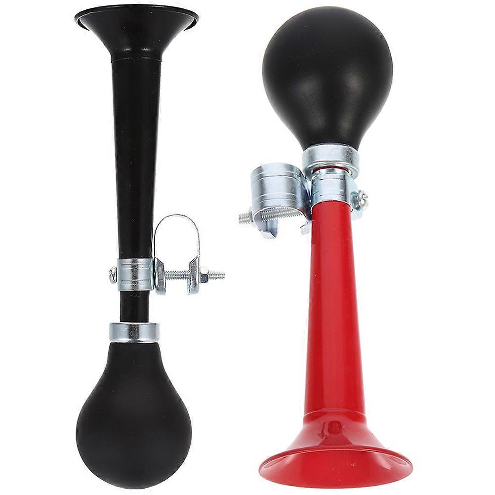 Manual Bike Horn Professional Manufacturing Technology Bicycle Accessories Assorted Color 2Pack