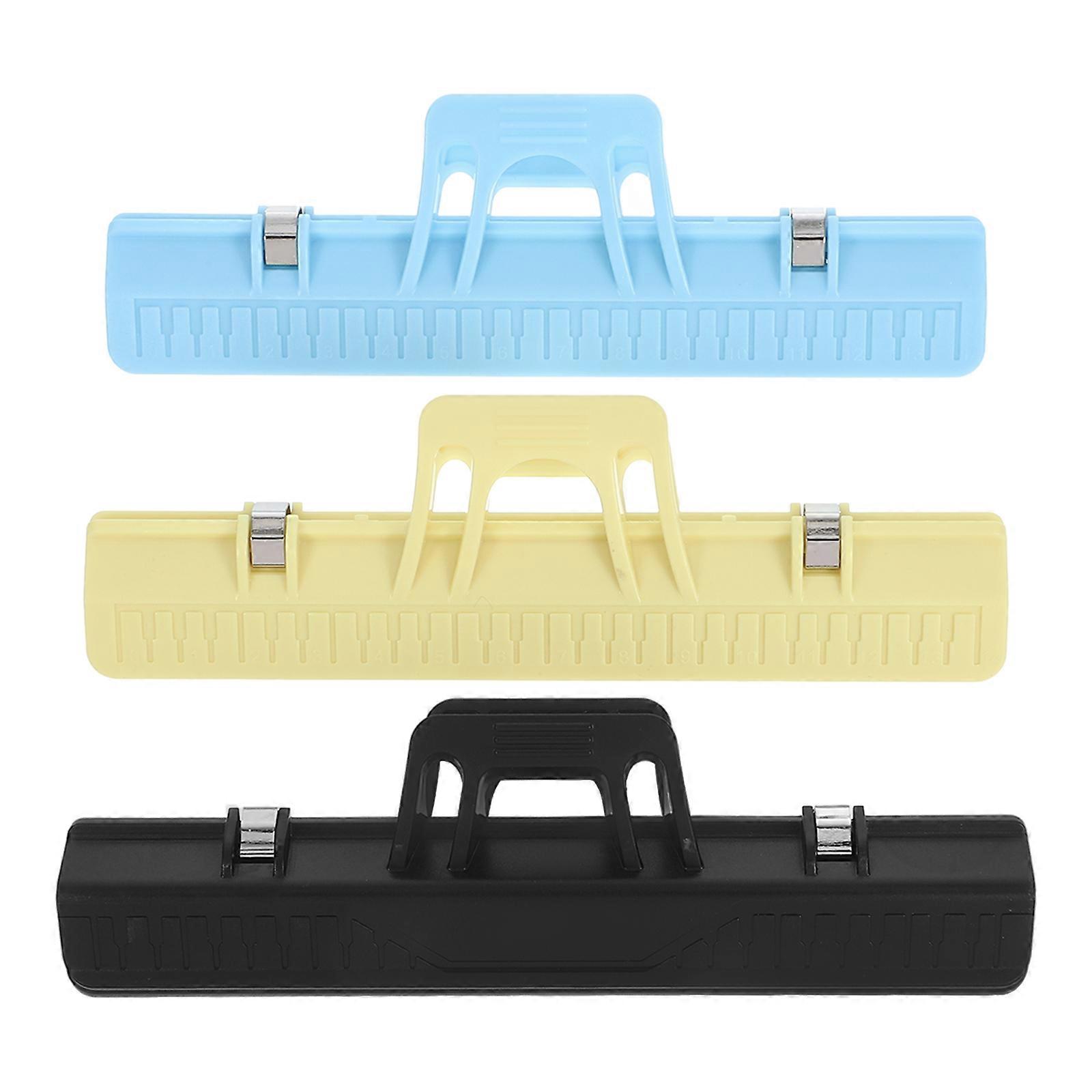 Sheet Music Clip Piano Note Clips Portable Concerts 3Pcs
