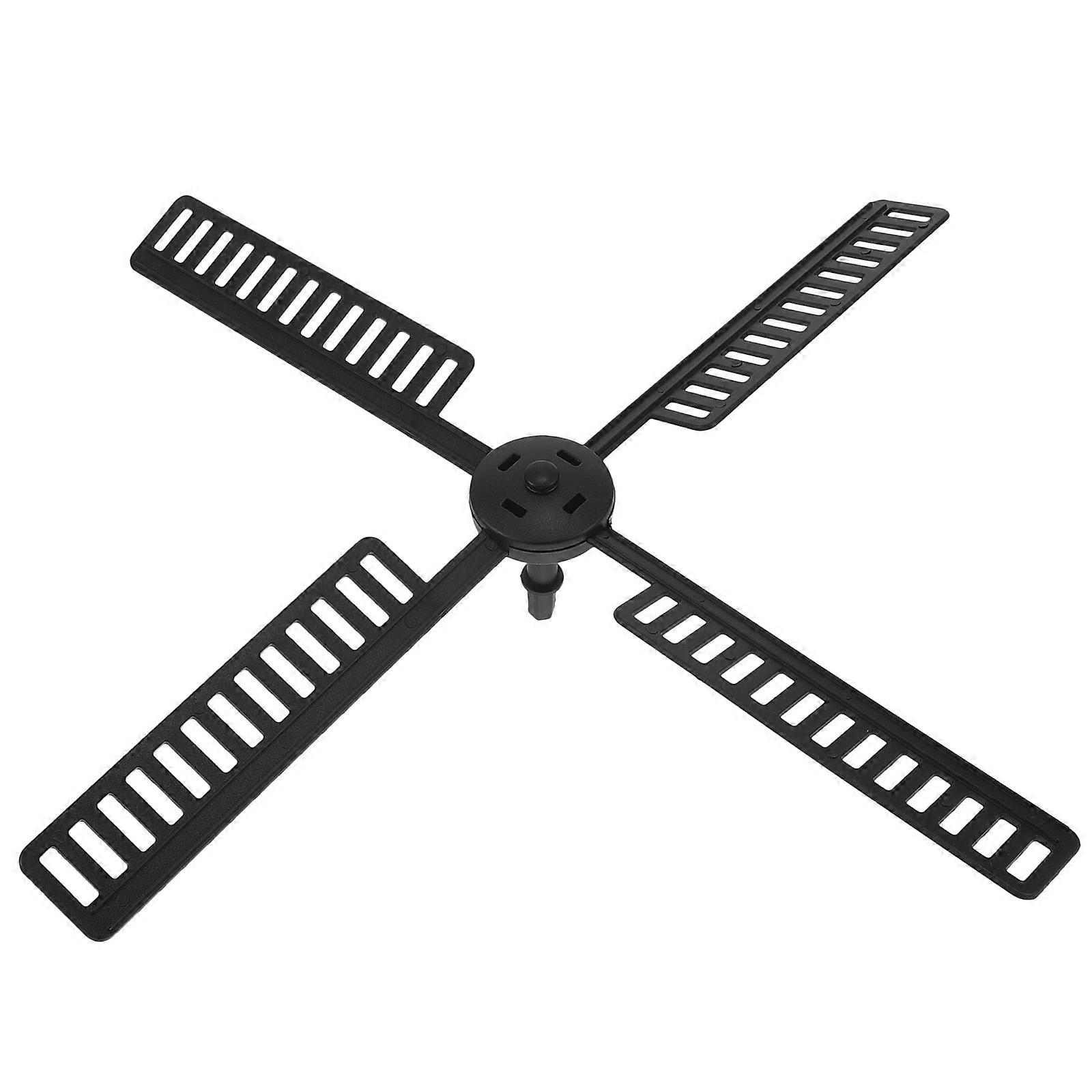 Wind Turbine Parts Wind Mill Plastic For Garden Enthusiasts Waterproof 1Set