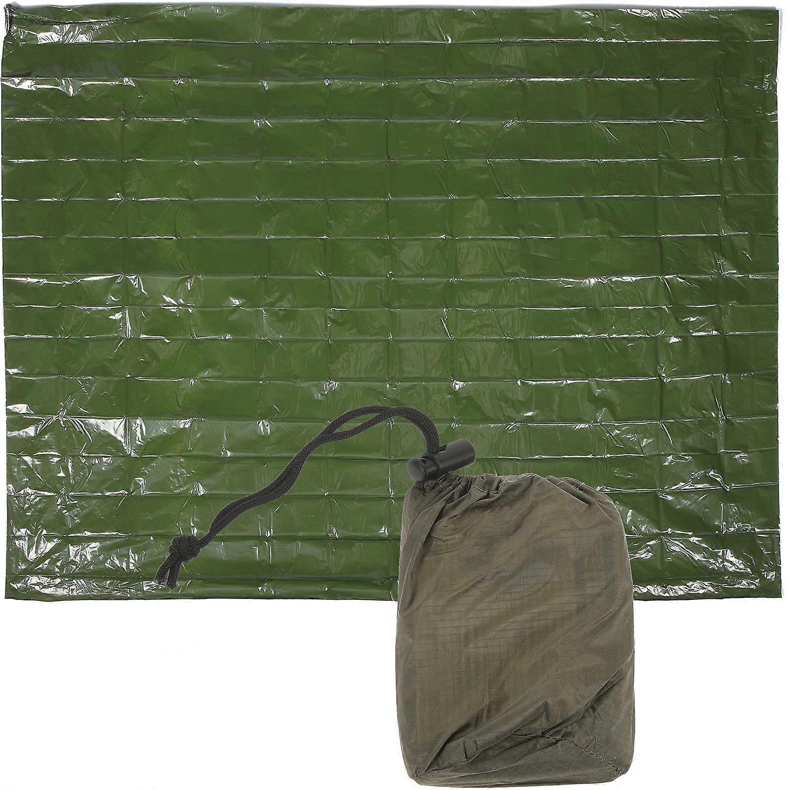 Thermal Foil Wraps Blanket Emergency Warmth Outdoor Exploration 210x130cm Reusable 1 Set