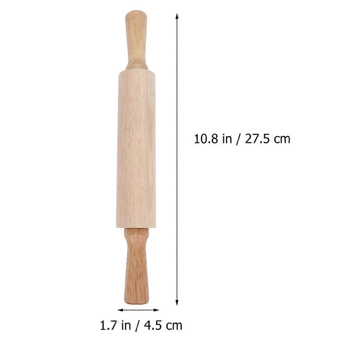 Kitchen Rolling Pin Wood Portable for Home Baking and Pastry Making Lightweight Rolling Pin for Baking 1Pcs Cylindrical