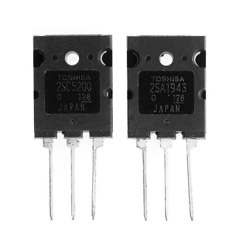 1 Pair Of A1943 C5200 2sa1943 2sc5200 High Power Amplifier Tube