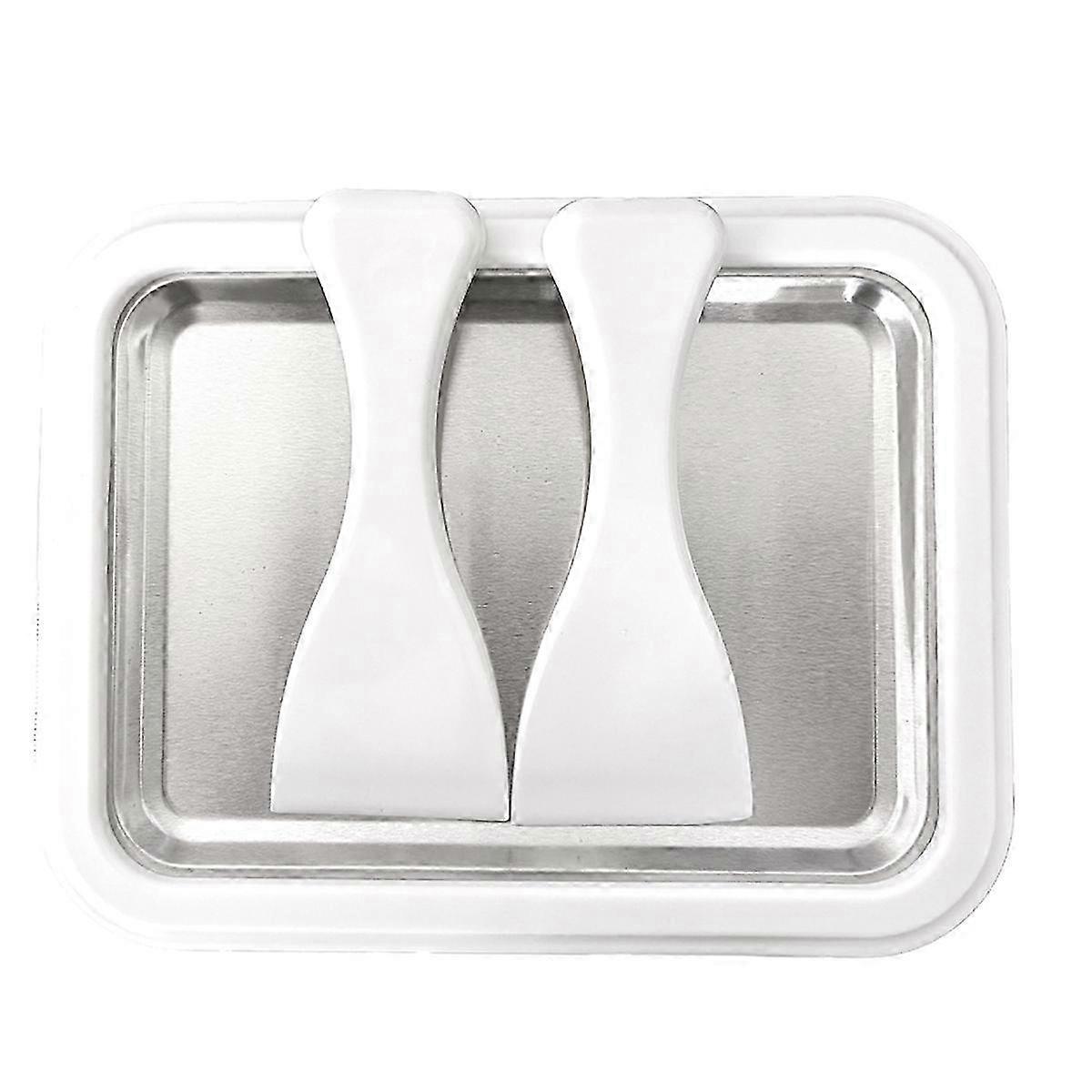 Fried Yogurt Machine Home-Made Mini Fried Ice Machine White hwy