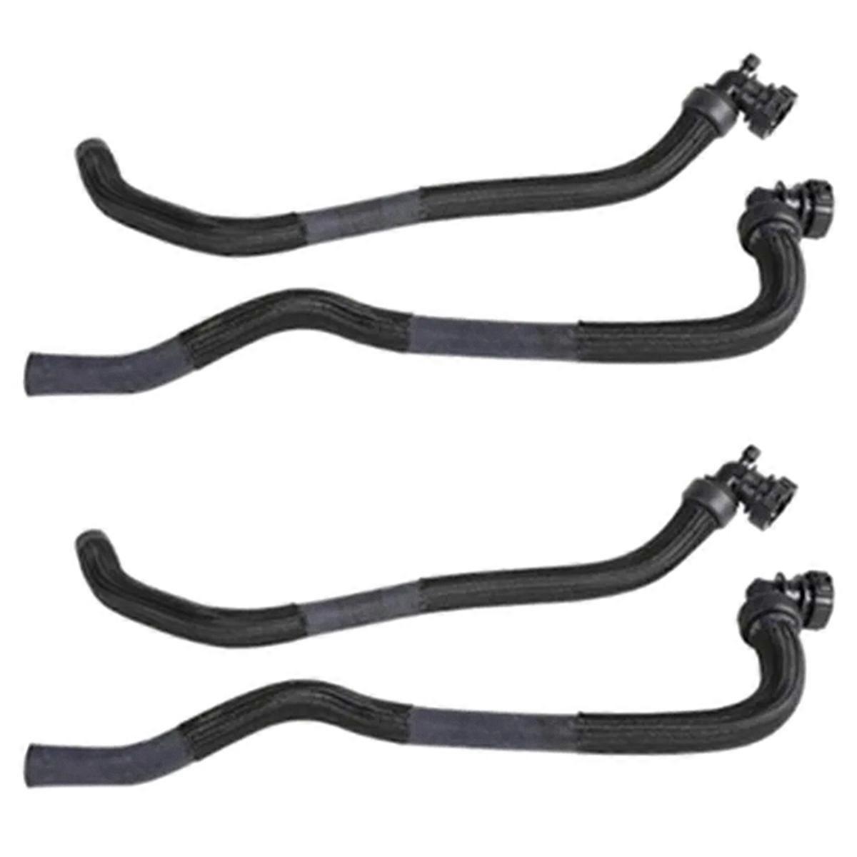 4x Car Radiator Hose 6466K6 6466VJ for 207/301/1007/2008 C-Elysee/C2/C3 Heater Hose Heater Radiator