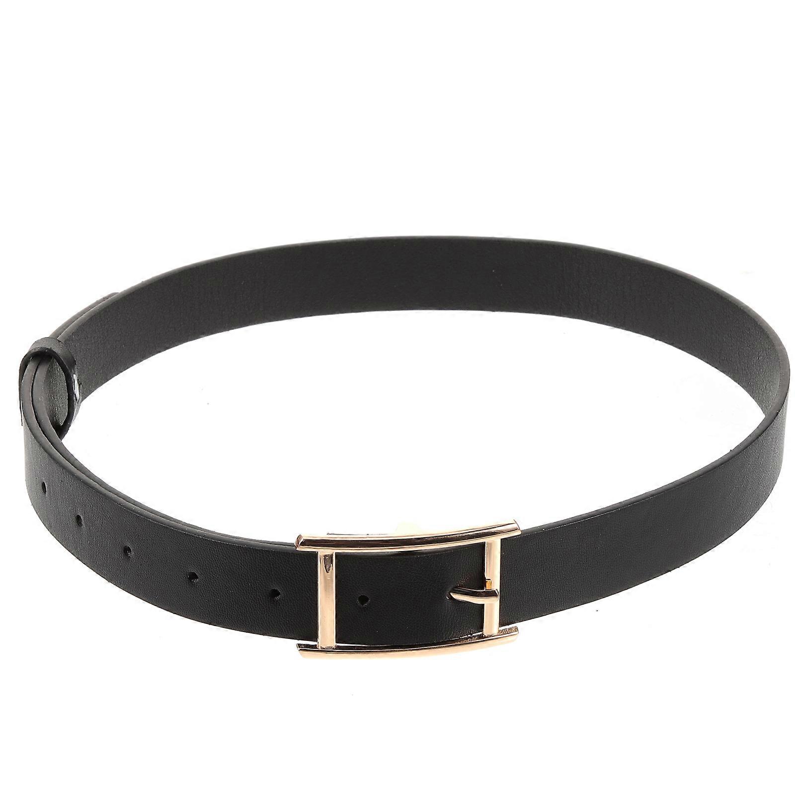 Chic Adjustable Women's Waist Belt with Metal Buckle – Stylish Accessory for Jeans, Skirts, Dresses – Elegant Look for Casual & Formal Wear