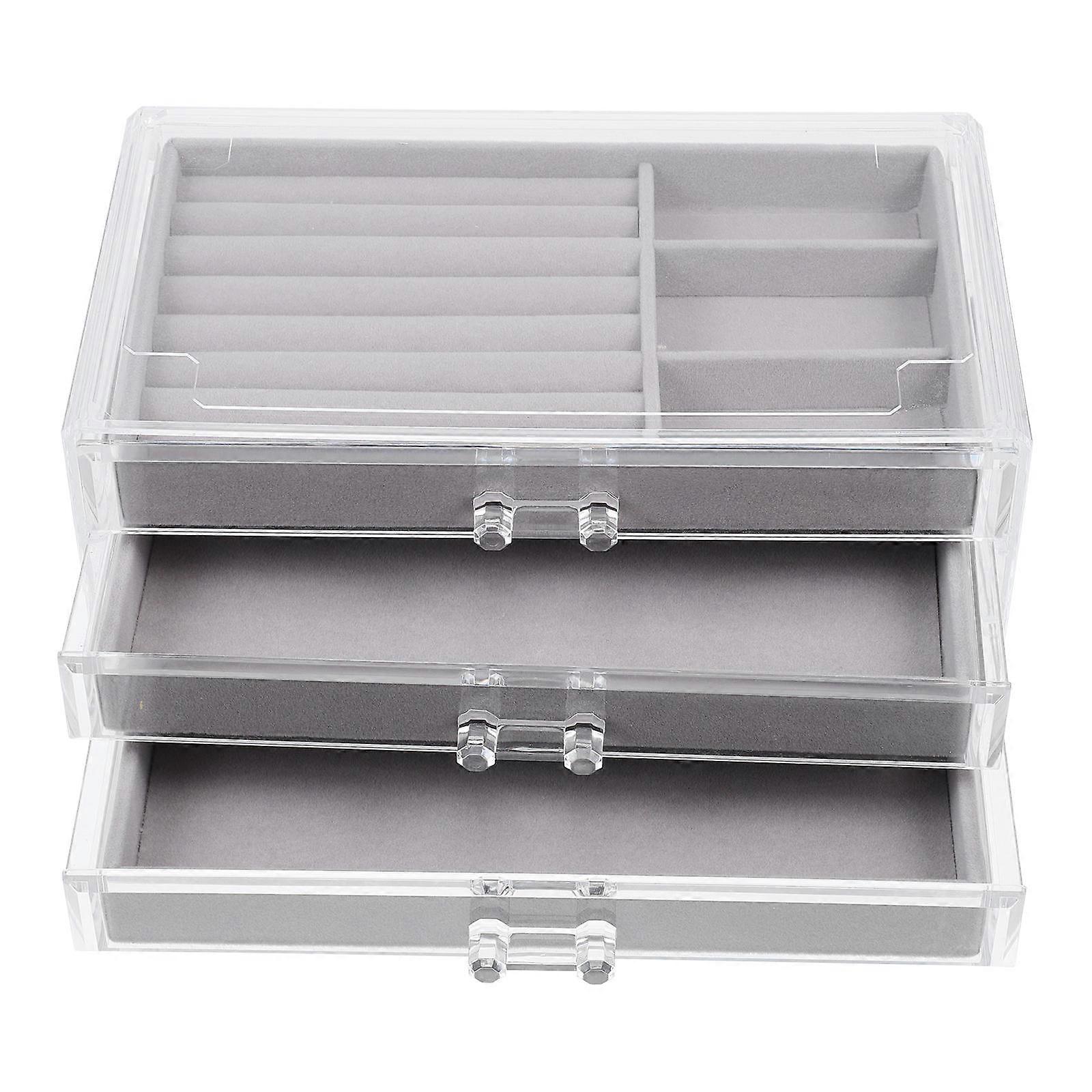 Multi-function Jewelry Organizer Acrylic Material Home Use 1Pack