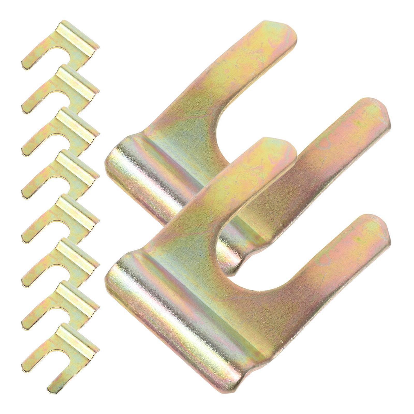U Shaped Brake Hose Retainer Clips Durable Clamps for Secure Brake Line Positioning Easy Installation Automotive Repair Maintenance