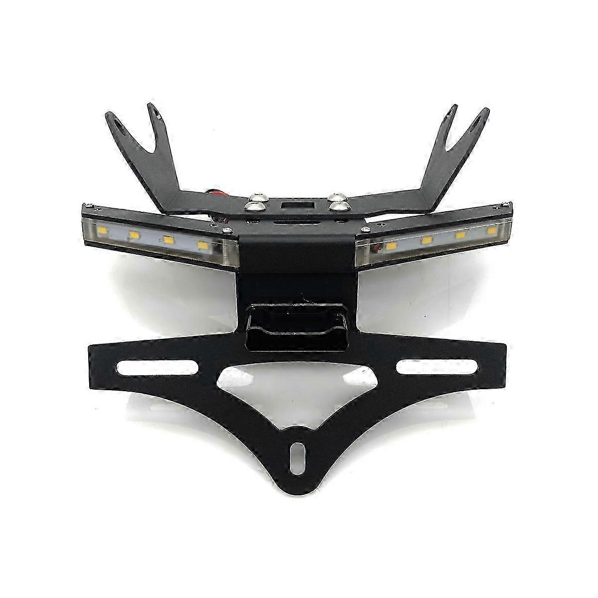 Motorcycle Rear Bracket License Plate Frame Holder Turn Signal Light for Certain Models 2021 2022
