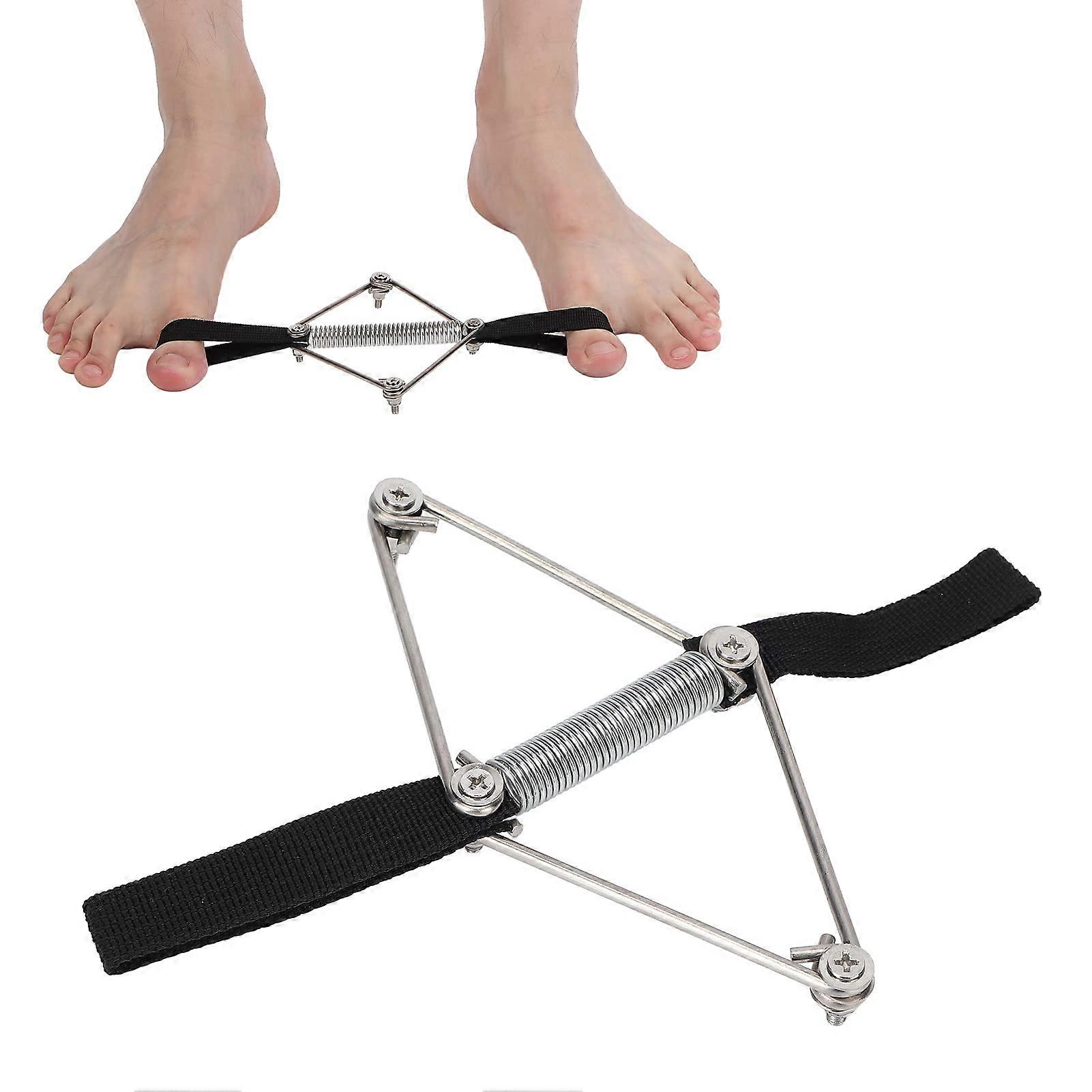 Toe Separator, Crooked Toe Corrector with Stretchy Belt, Bunion Corrector and Bunion Pain Relief, Big Toe Alignment, Toe Stretcher Pad