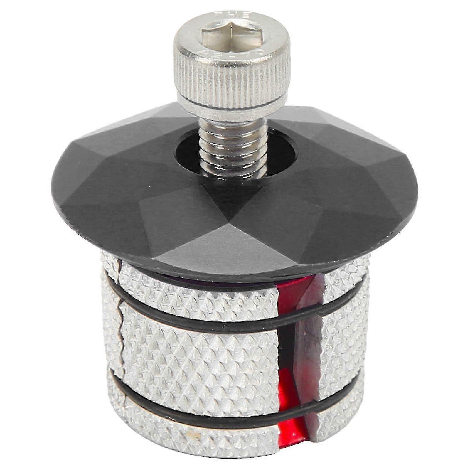 Casque de vélo Expander Stem Top Cap Bouchon de compression en alliage d’aluminium pour VTT et vélos de route
