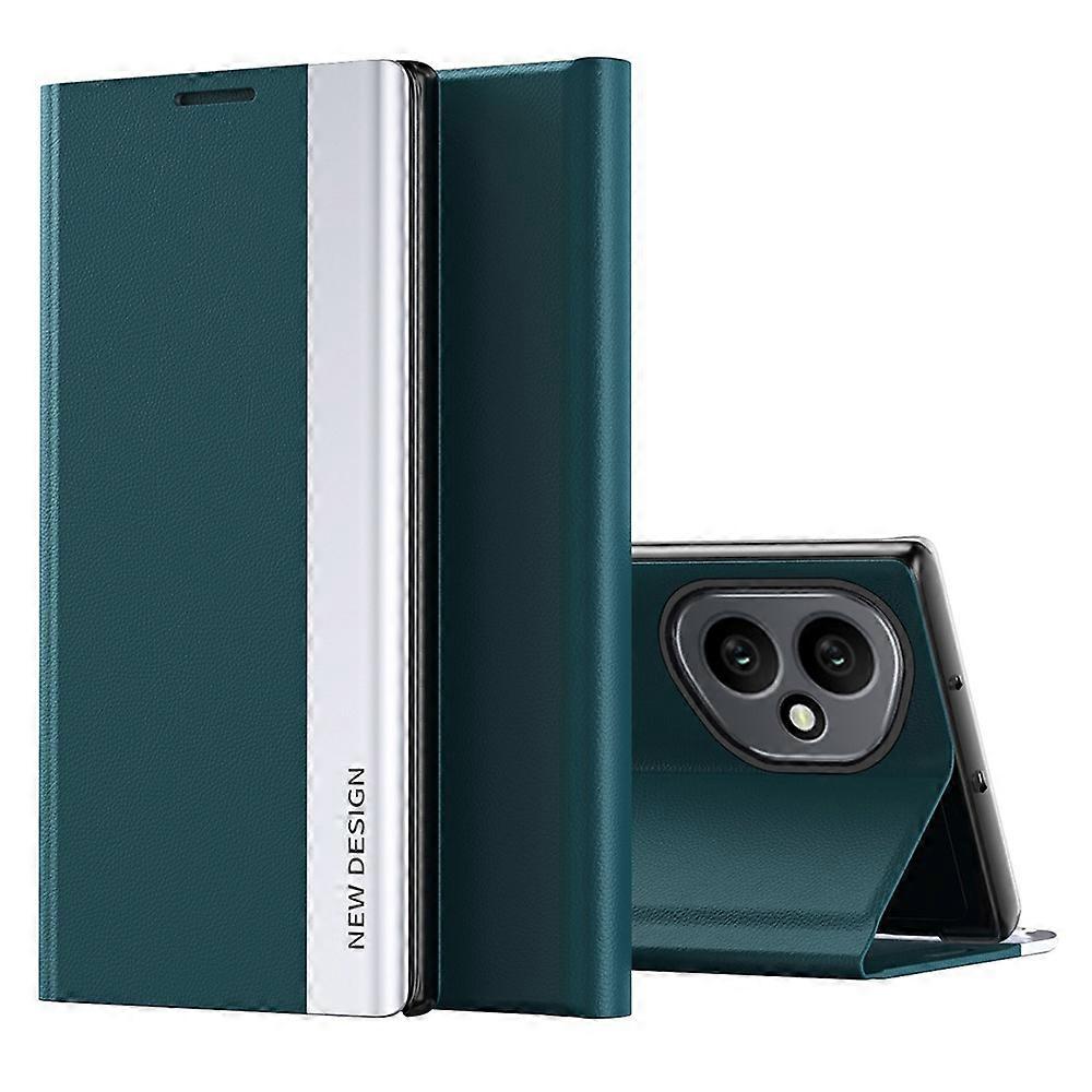 Honor 400 5G(グローバル)ケースのスタンド付き落下防止レザー電話カバーに対応