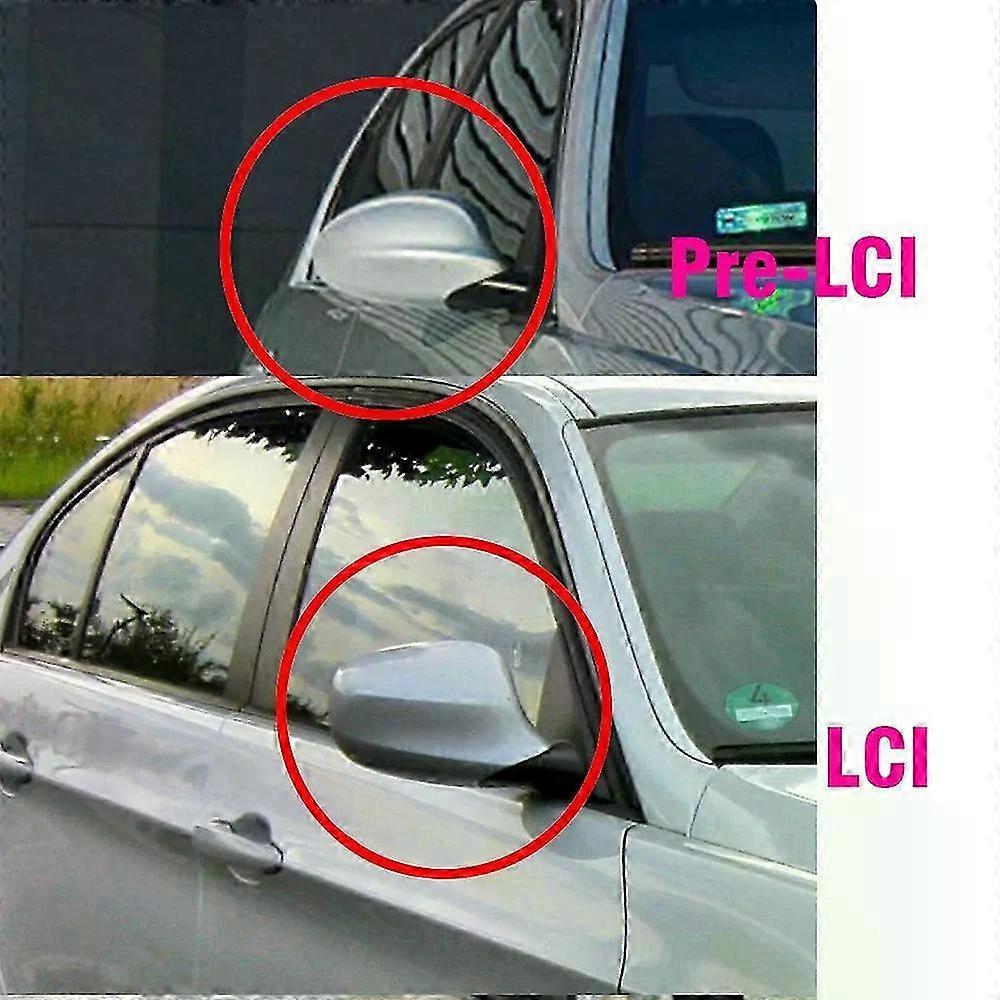 Replacement Rearview Side Mirror Covers for Compatible Brand E90 E91 E92 E93 E81 E87 E82 E88 3 1 Series M Accessories Carbon Fiber Gloss