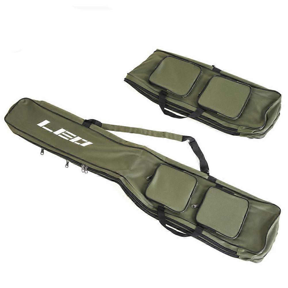 Meters Double Layer Fishing Gear Organizer Lightweight Multifunctional Travel Case for Outdoor Sports Enthusiasts Storage Bag for Tackle and Rods