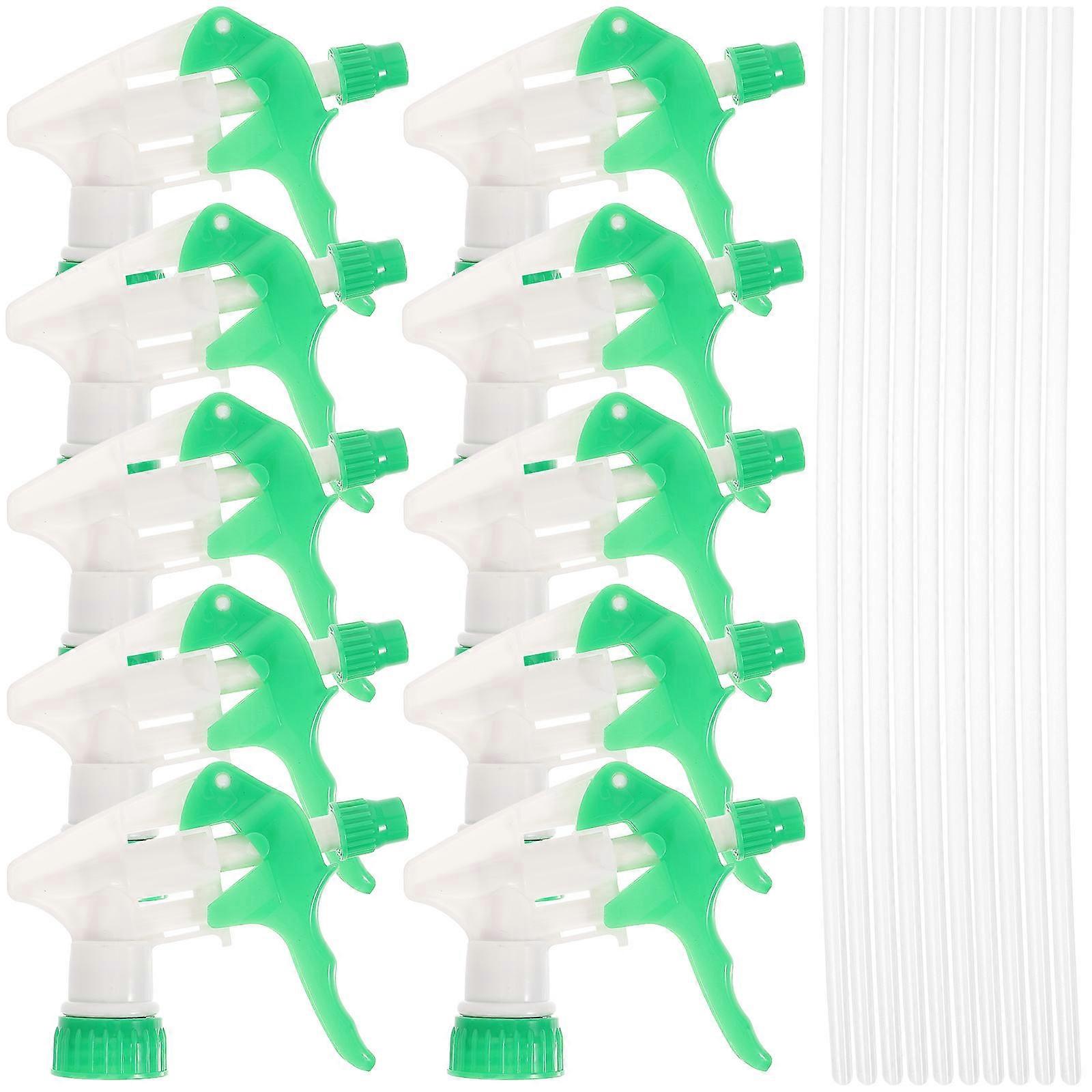 Mist Steam Sprayer Head 10Pcs Multi Plastic Nozzle Head with Easy Installation for Watering Use