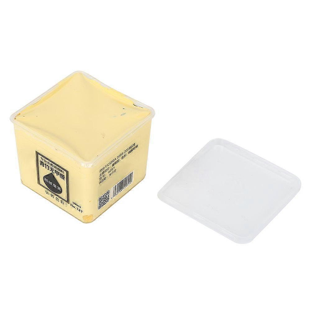 2025 أحدث طراز 100 مل الغواش اللوحة الصباغ مربع كوب على شكل رسم