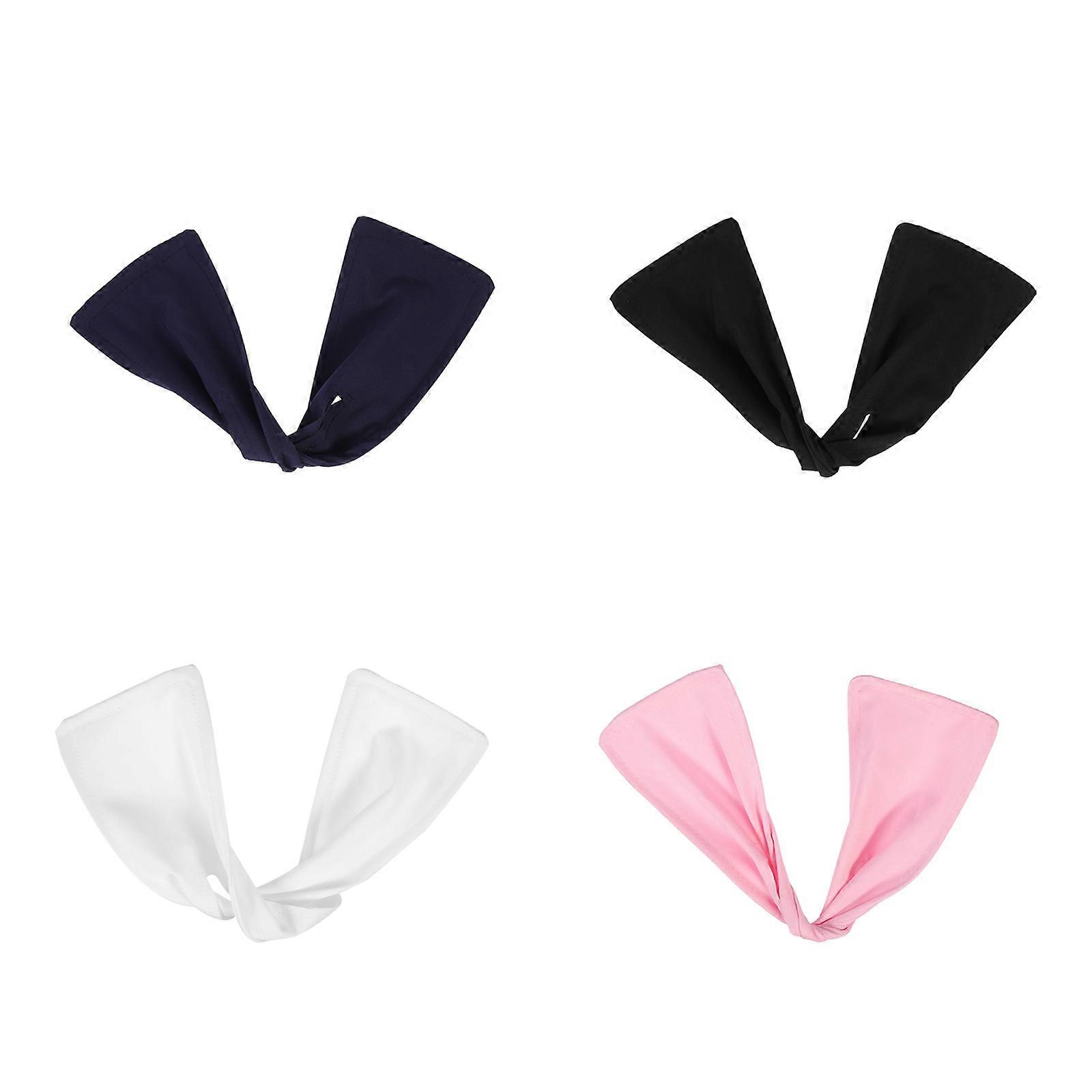 Hair Bun Maker Kit Twisted Shape For Girls Casual Days Black Carbon Fashionable Design 4Pcs