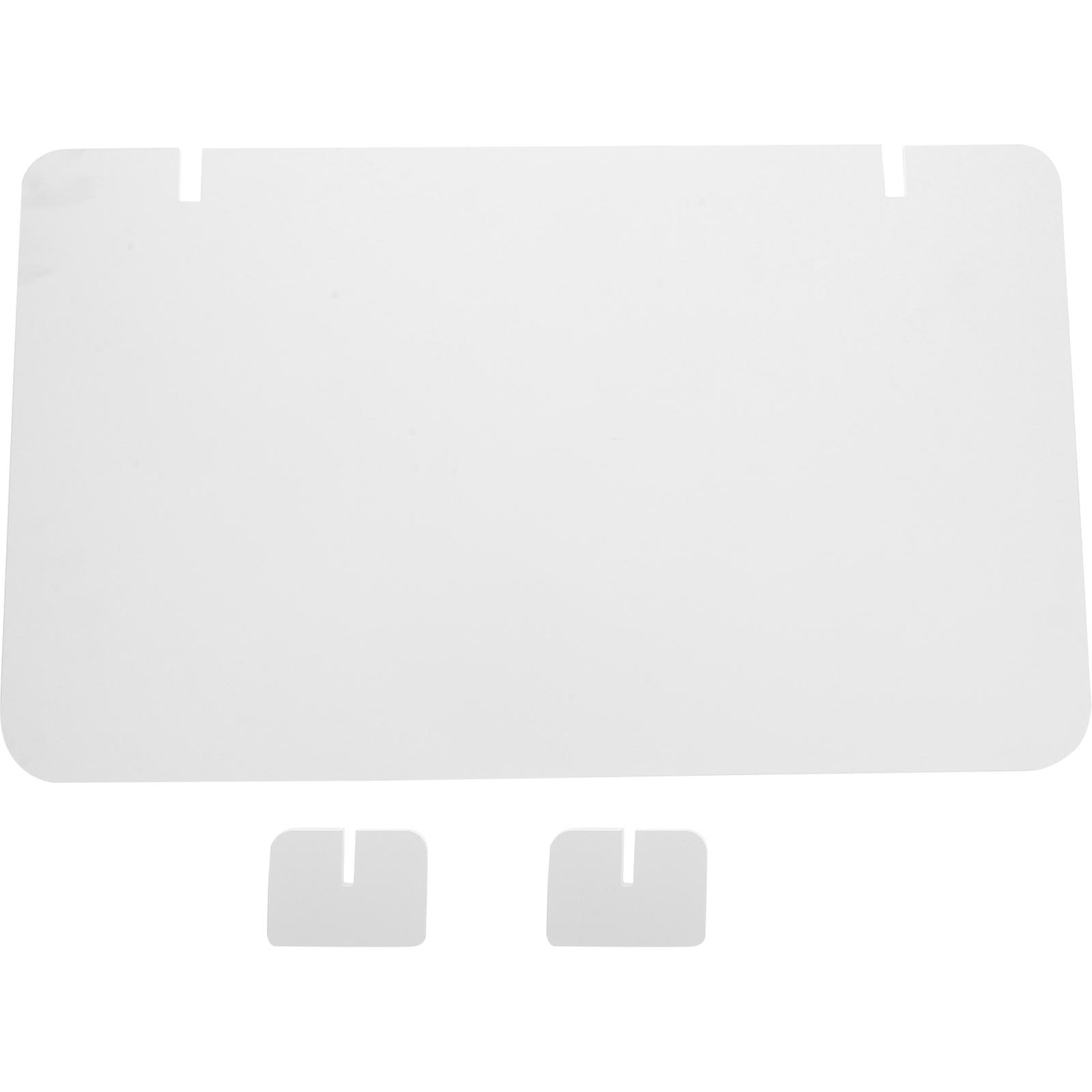 Desk Privacy Shield Classroom Table Divider with Base Portable Study Screen for Testing Easy to Clean and Stable Design