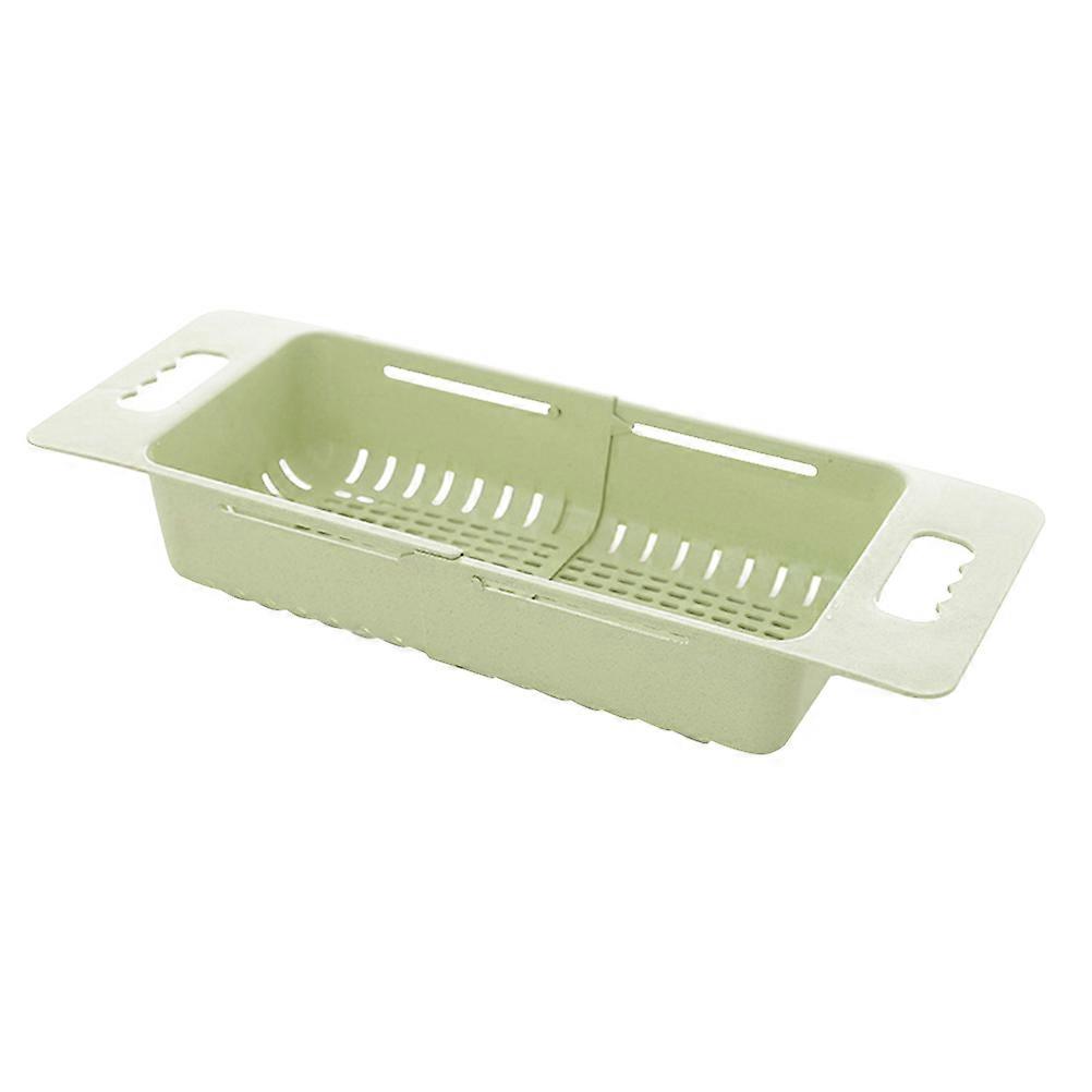 Scalable Sink Rack Plastic Dish Drainer for Kitchen Use 1 Piece