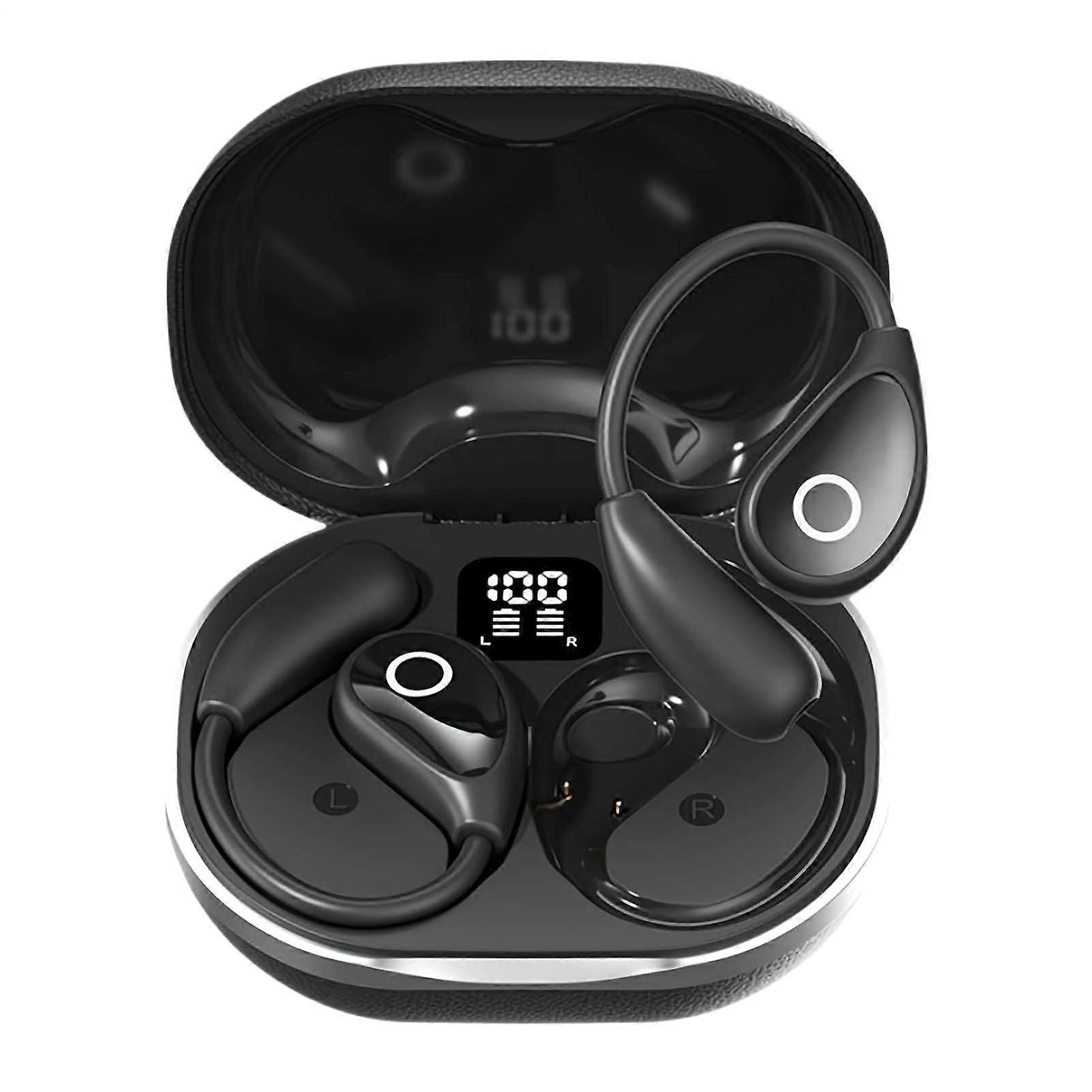 Headphone Translator with AI Language Translation, Over-Ear, Black, Ideal for Travel, Business, Learning and Daily Use