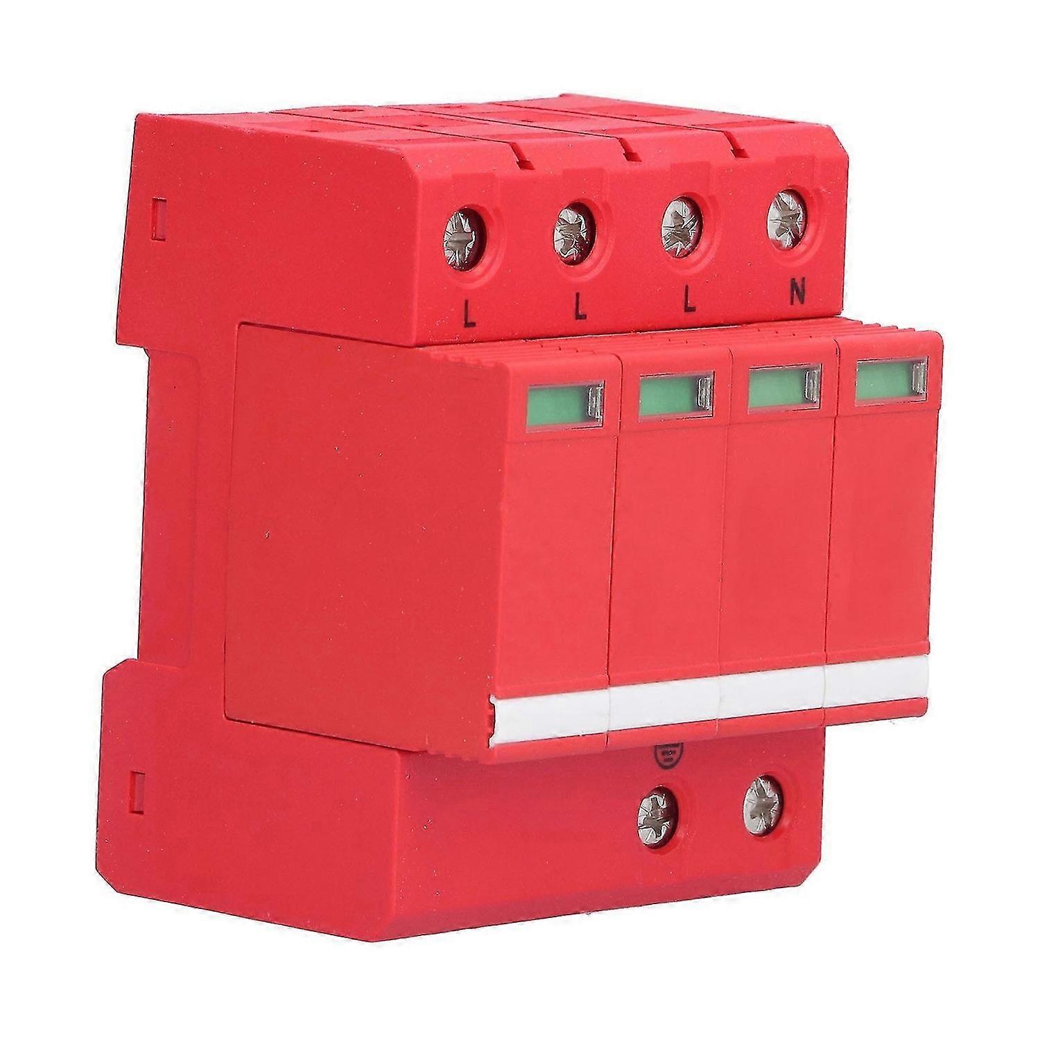 Surge Protective Arrester Device PTB DIN Rail Photovoltaic Distribution Box Protector 220380V100KA