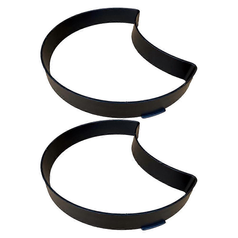 Moon Shape Concrete Mold Garden Accessory for Making 2Pcs Plastic Mold