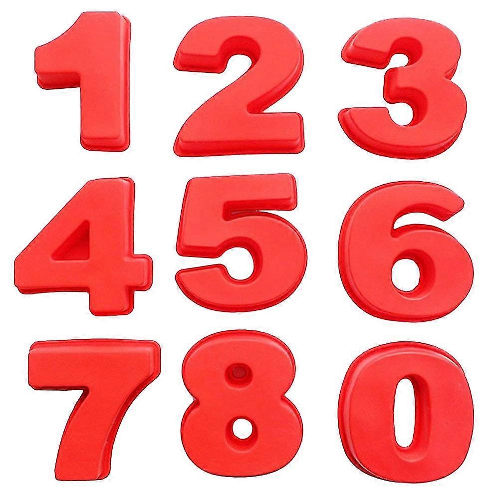 9Pcs Household Cake Molds Silicone Baking Molds Daily Use Baking Tools Baking Accessory