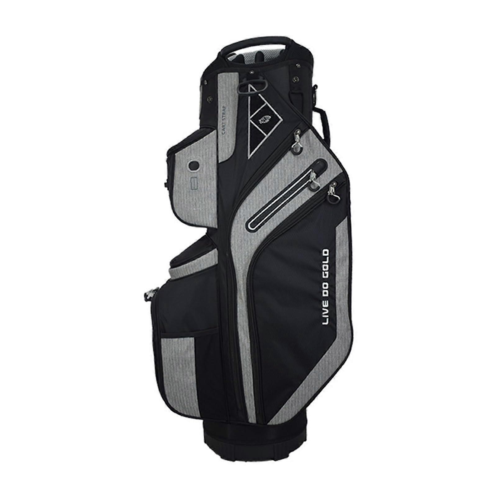 Golf Cart Bag Waterproof Durable Lightweight Portable Multifunctional Professional Golf Cart Bag with Divider Design
