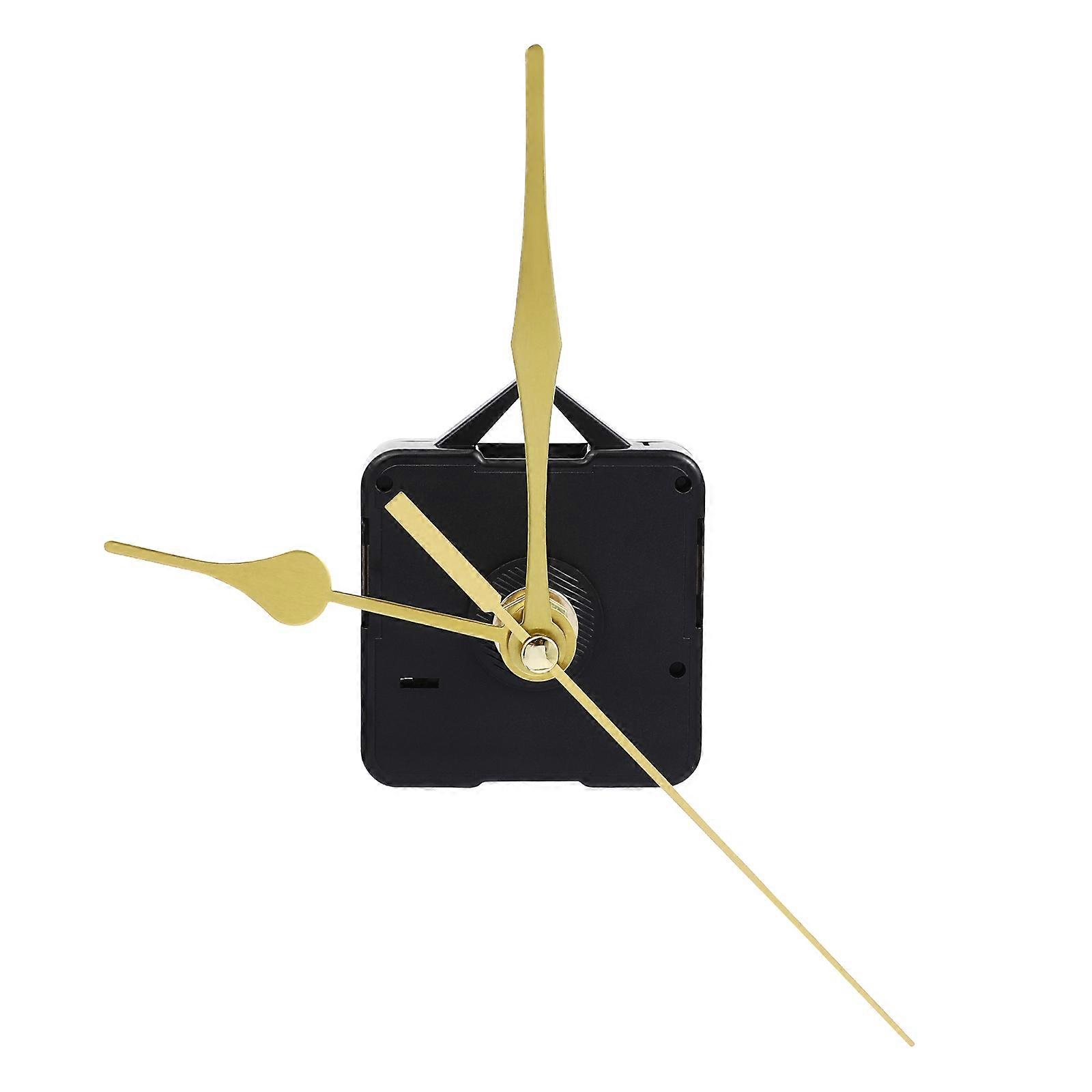 Battery Operated Quartz Clock Movement Replacement Kit with Long Shaft for Wall Clock Repair or Craft Projects