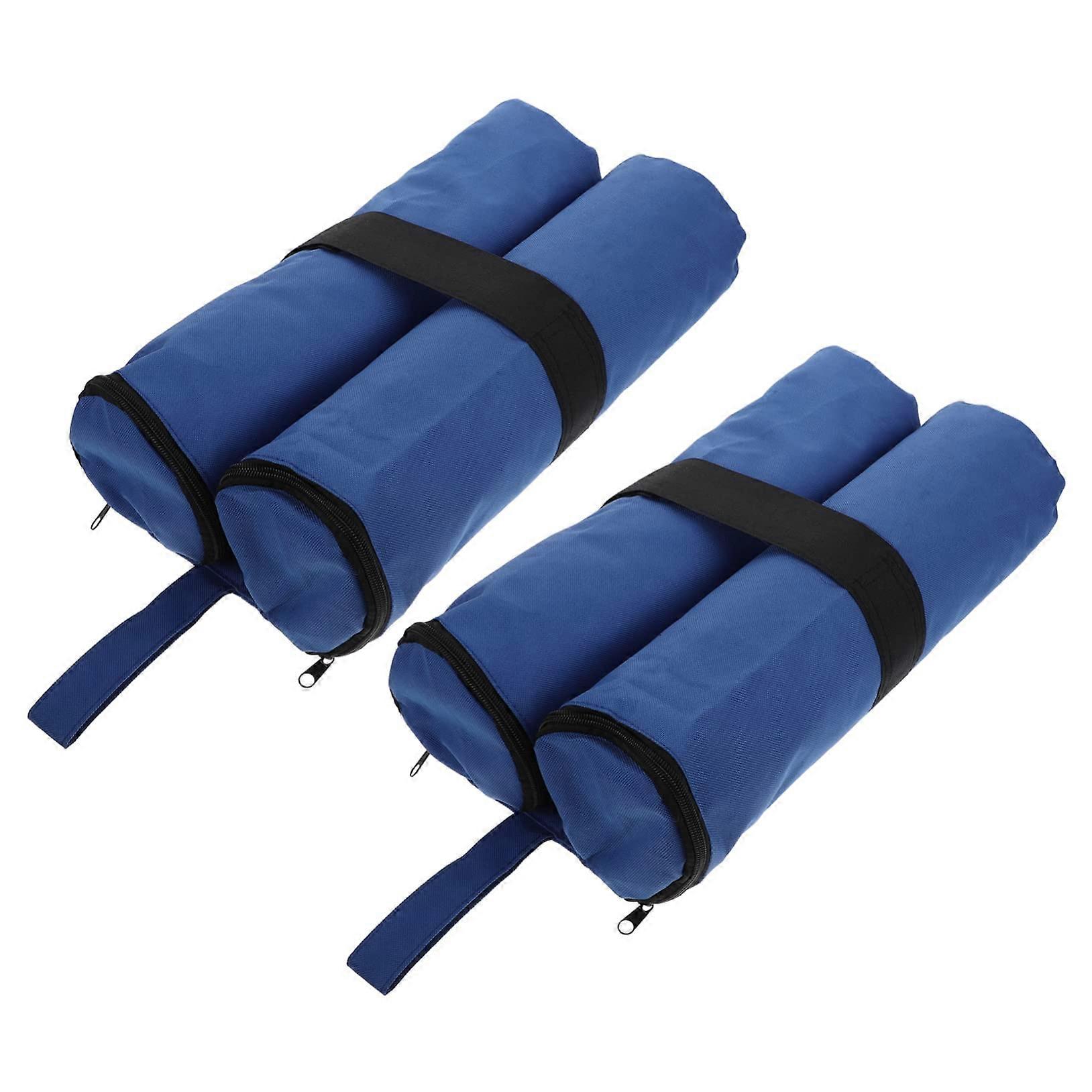 Pack of 2 Sandbags for Awning Large Fixed Tent Accessories 600D Navy