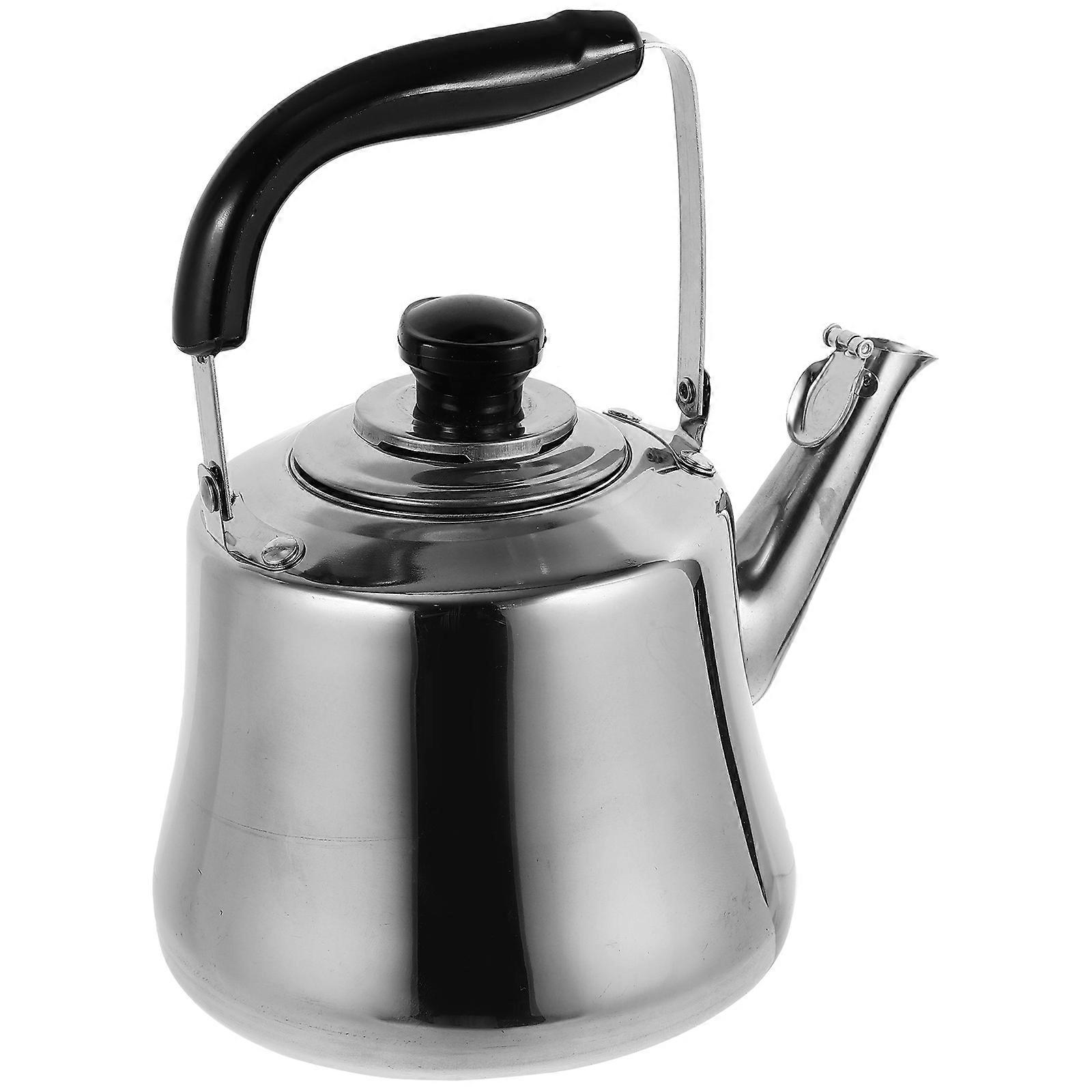 Corrosion-Resistant High-Temperature Resistant Whistling Teapot for Home Cafe Use Phenolic Resin Handle 2L 1Set