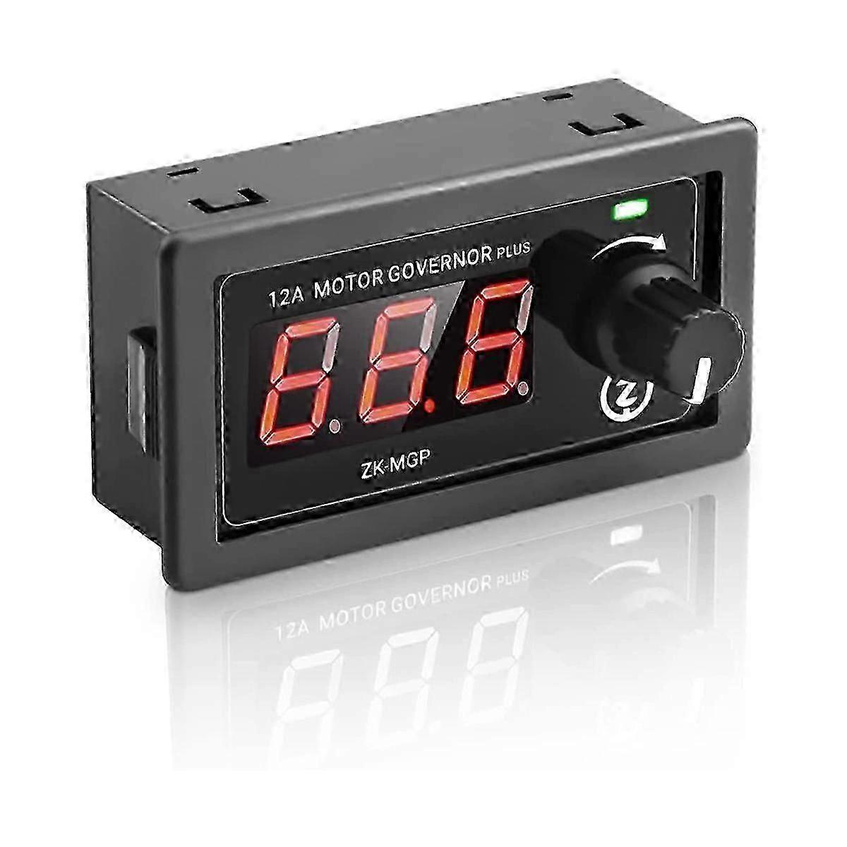 PWM Motor Speed Controller Adjustable Speed Regulator DC 5V-30V 12A 360W Motor Governor with Dual M