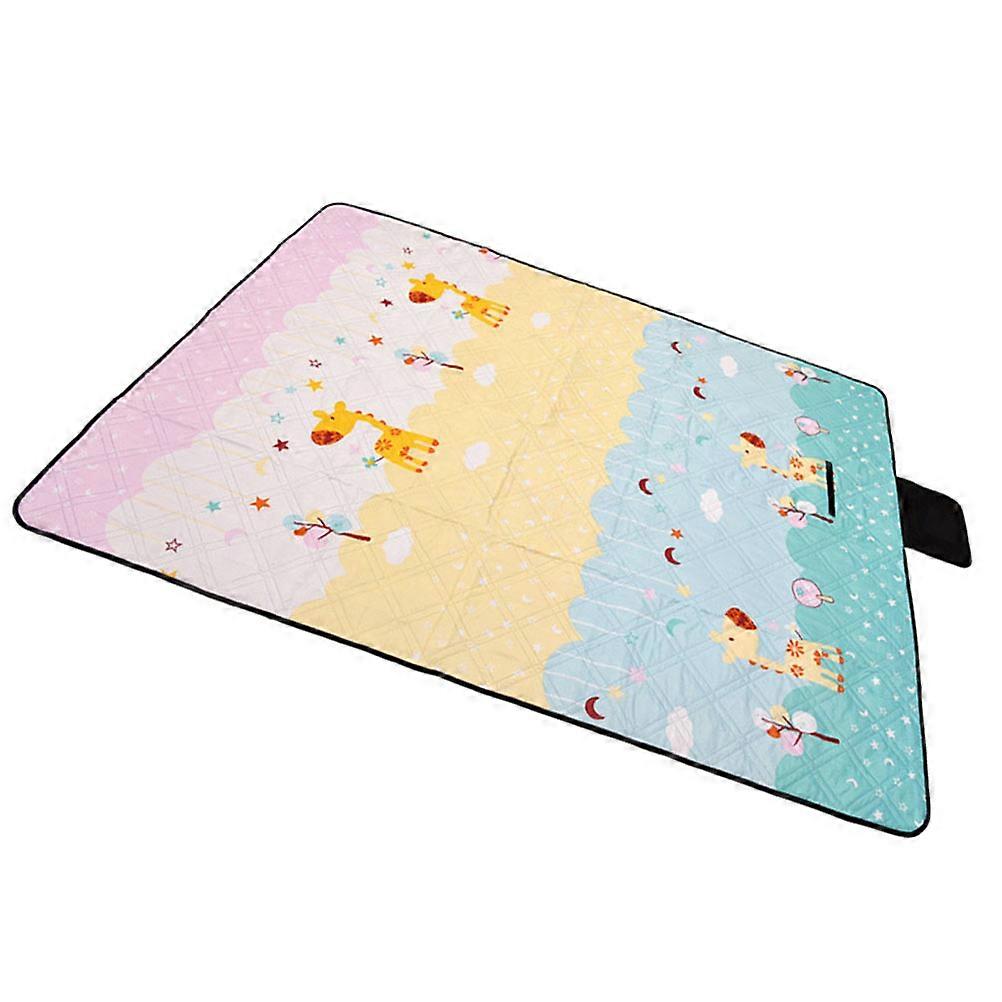 Lightweight Picnic Blanket Portable Picnic Blanket Premium Family Trips Park Camping Hiking Fishing Oxford Cloth Protect from Insects 200x150cm 1Pack