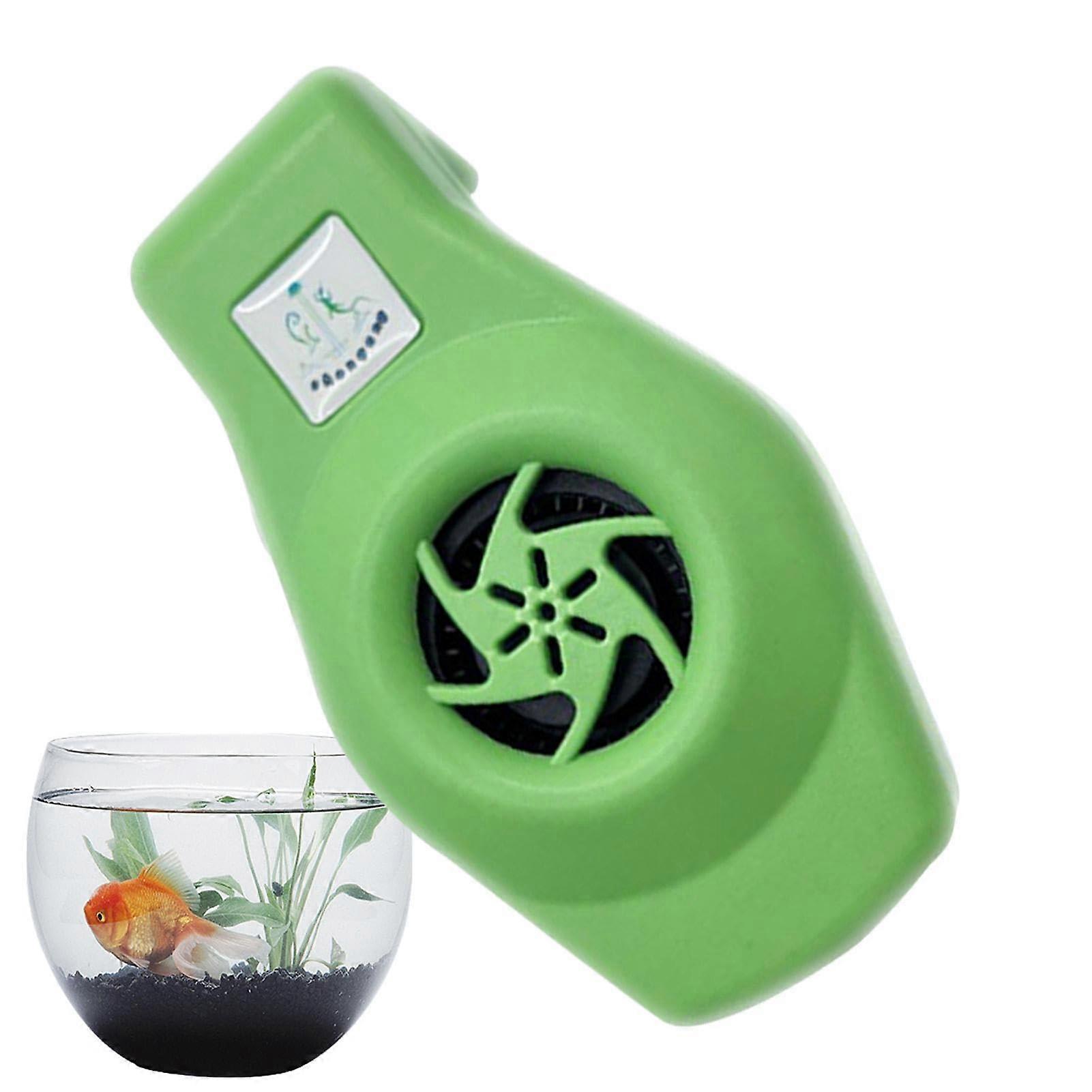 Aquarium Fan Aquarium Fan, Portable Water Cooling System Aquarium Cooler with USB Interface for Summer Green
