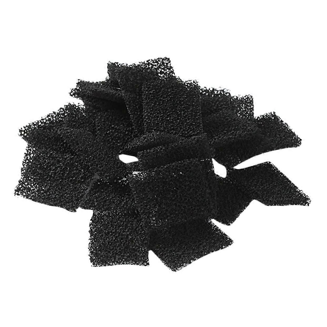 Pack of 30 Water Filters for Automatic Pet Fountains, Black, Thickened Filter Sponges