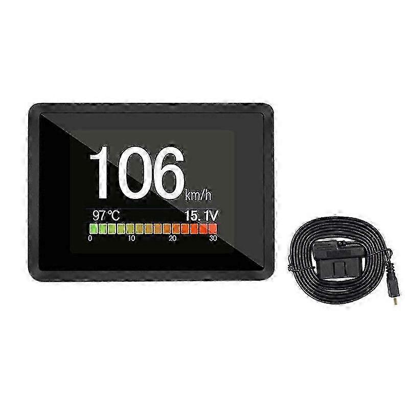 For Car A203 OBD2 On-Board Computer Car Digital Computer Trip Display Speed Fuel Consumption Gauge hwy